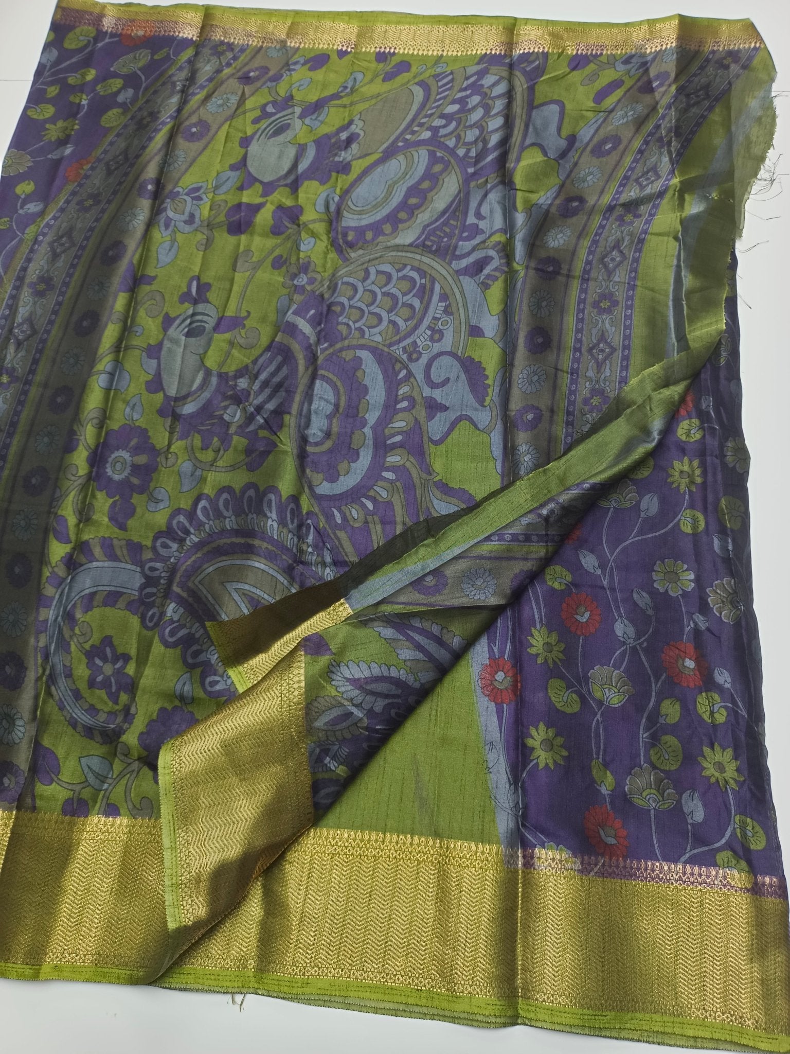FANCY DOLA SILK SAREE - B S CHANNABASAPPA & SONS