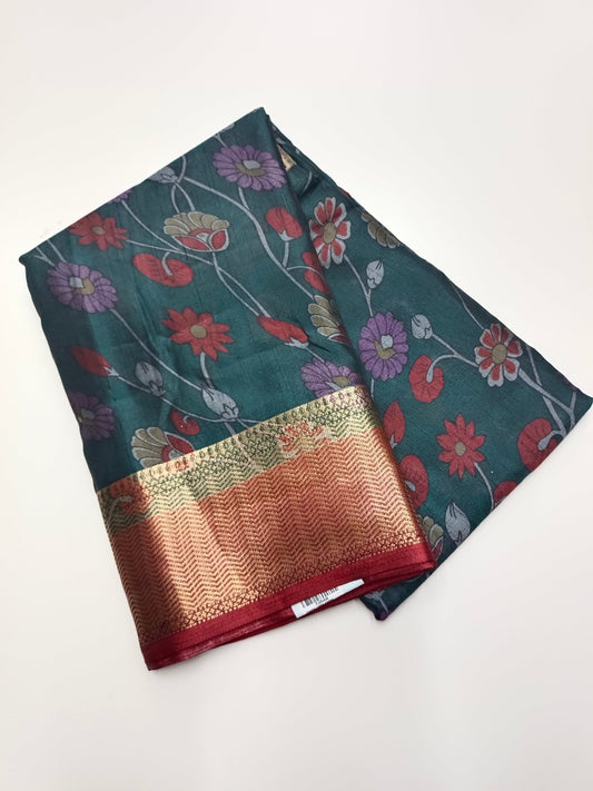 FANCY DOLA SILK SAREE - B S CHANNABASAPPA & SONS