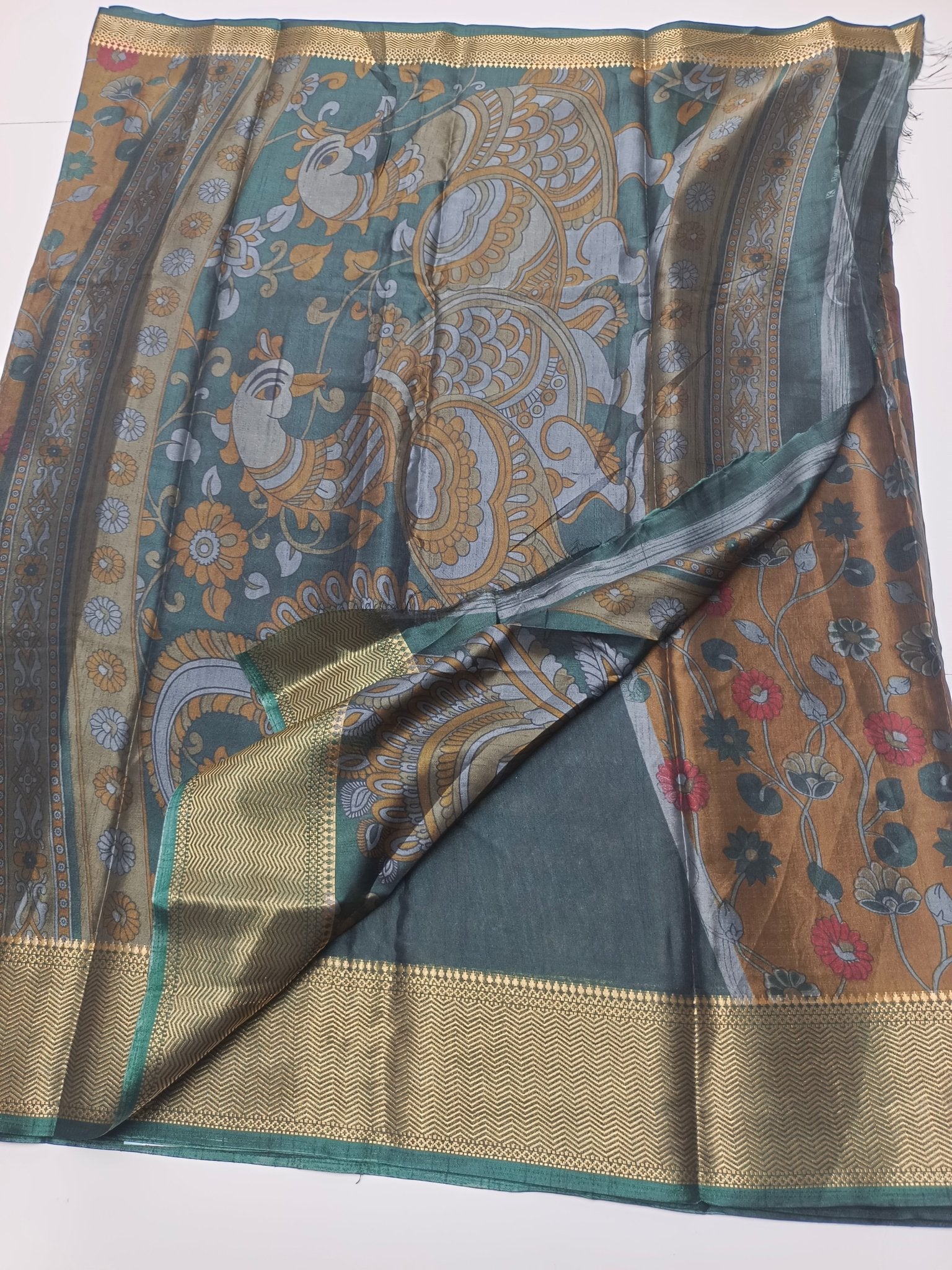 FANCY DOLA SILK SAREE - B S CHANNABASAPPA & SONS