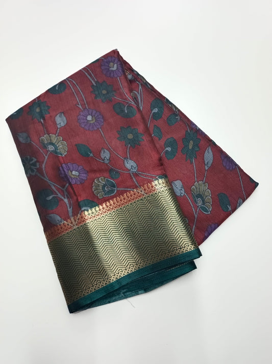 FANCY DOLA SILK SAREE - B S CHANNABASAPPA & SONS