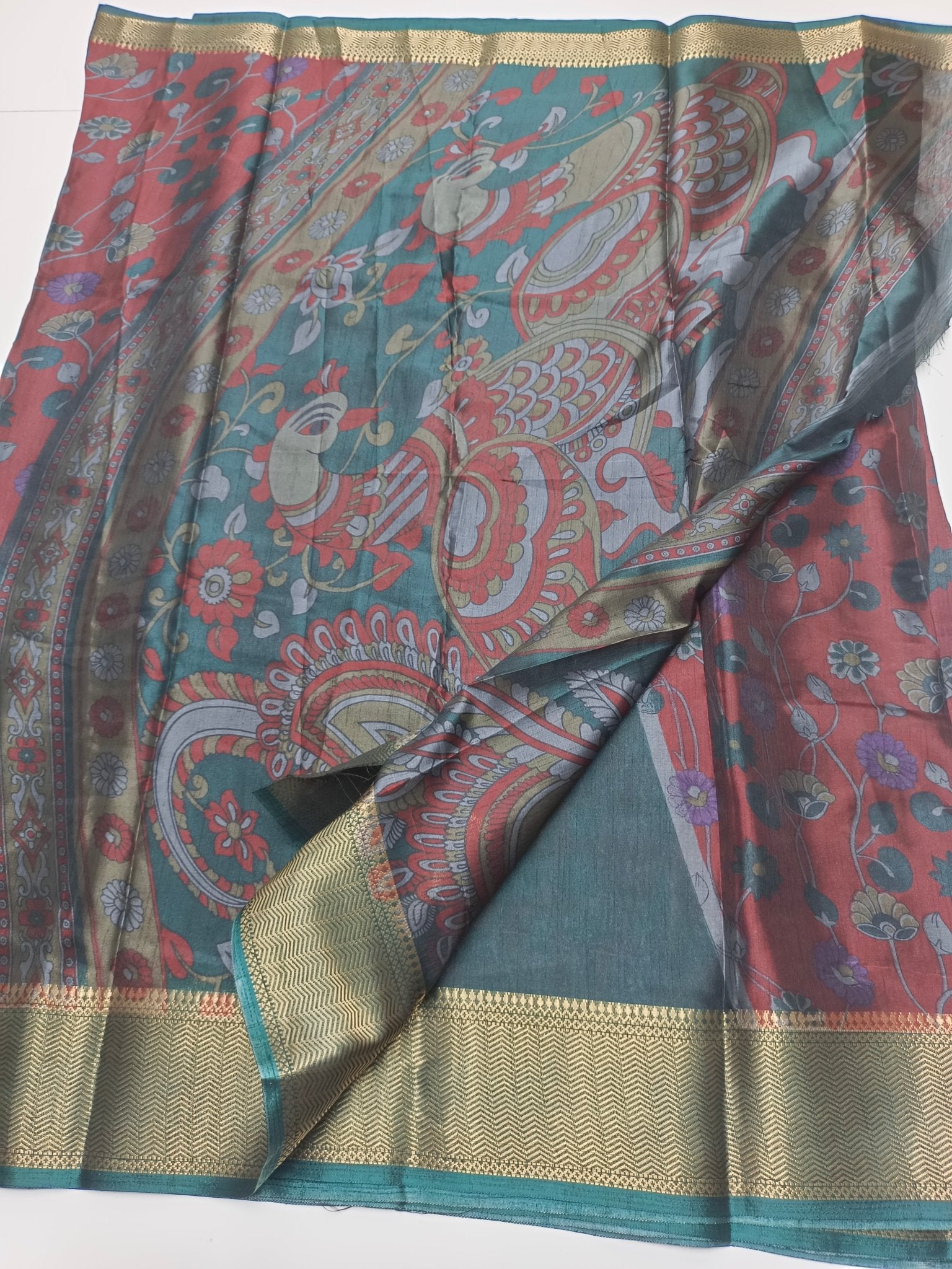 FANCY DOLA SILK SAREE - B S CHANNABASAPPA & SONS
