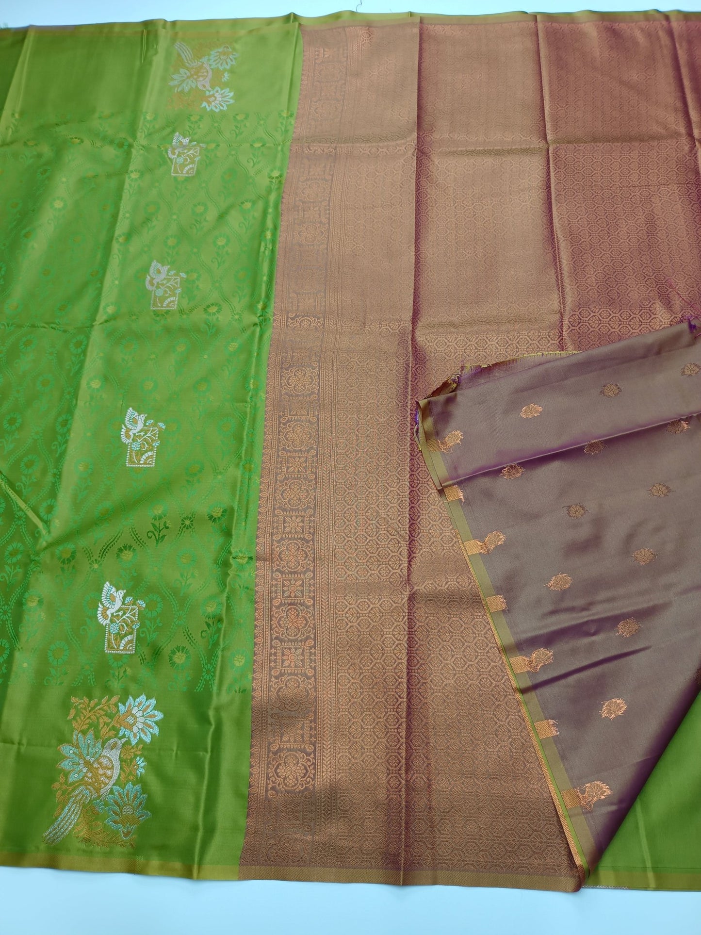 FANCY SOFT SILK SAREE - B S CHANNABASAPPA & SONS