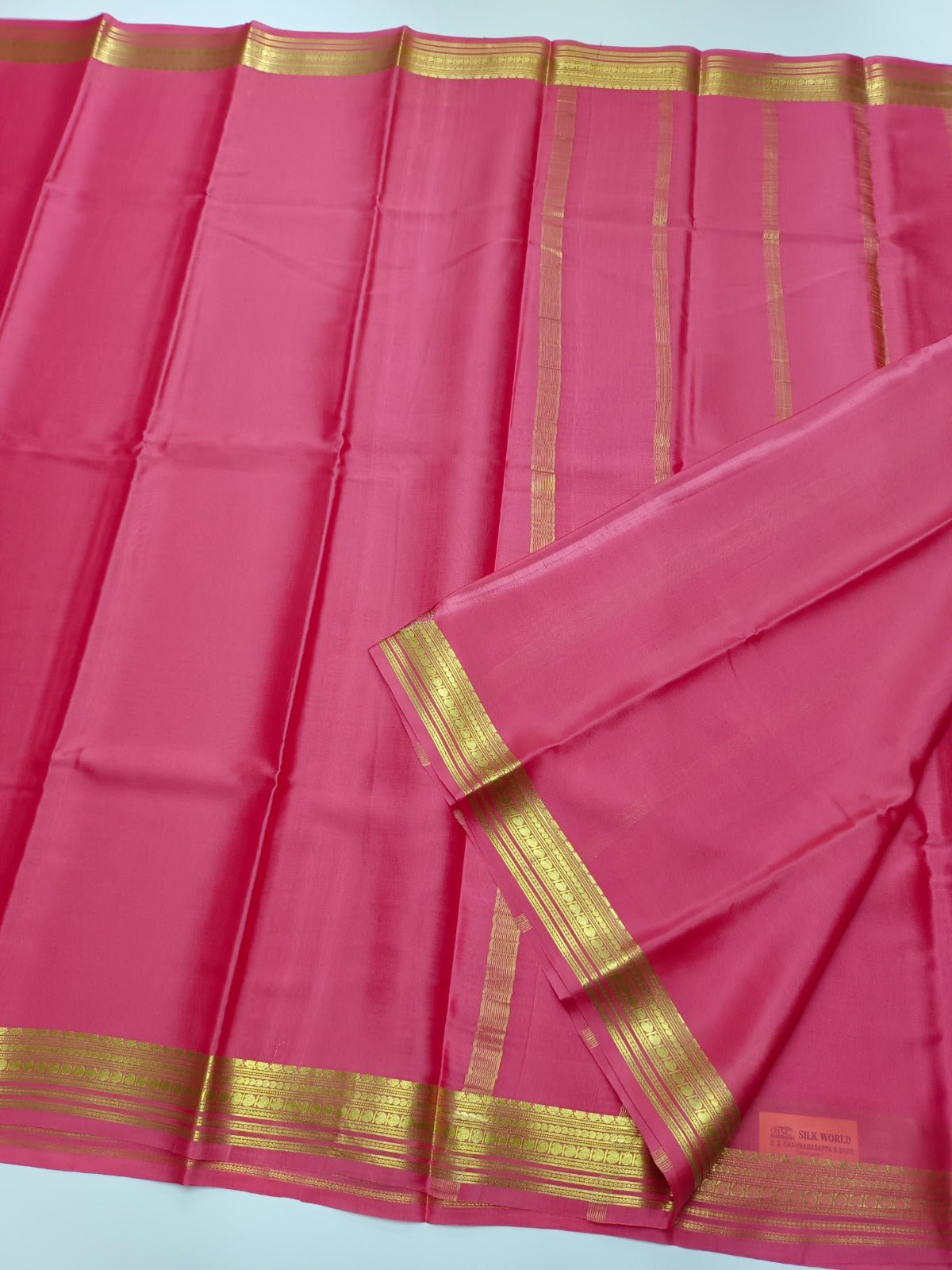 PURE CREPE SILK SAREE (SPECIAL 30% OFFER) - B S CHANNABASAPPA & SONS