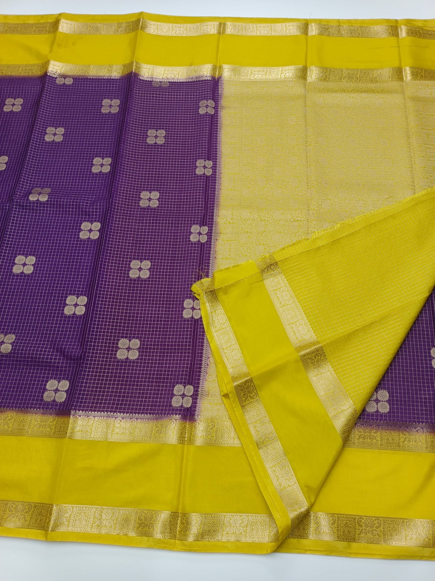 SEMI CREPE SILK SAREE - B S CHANNABASAPPA & SONS