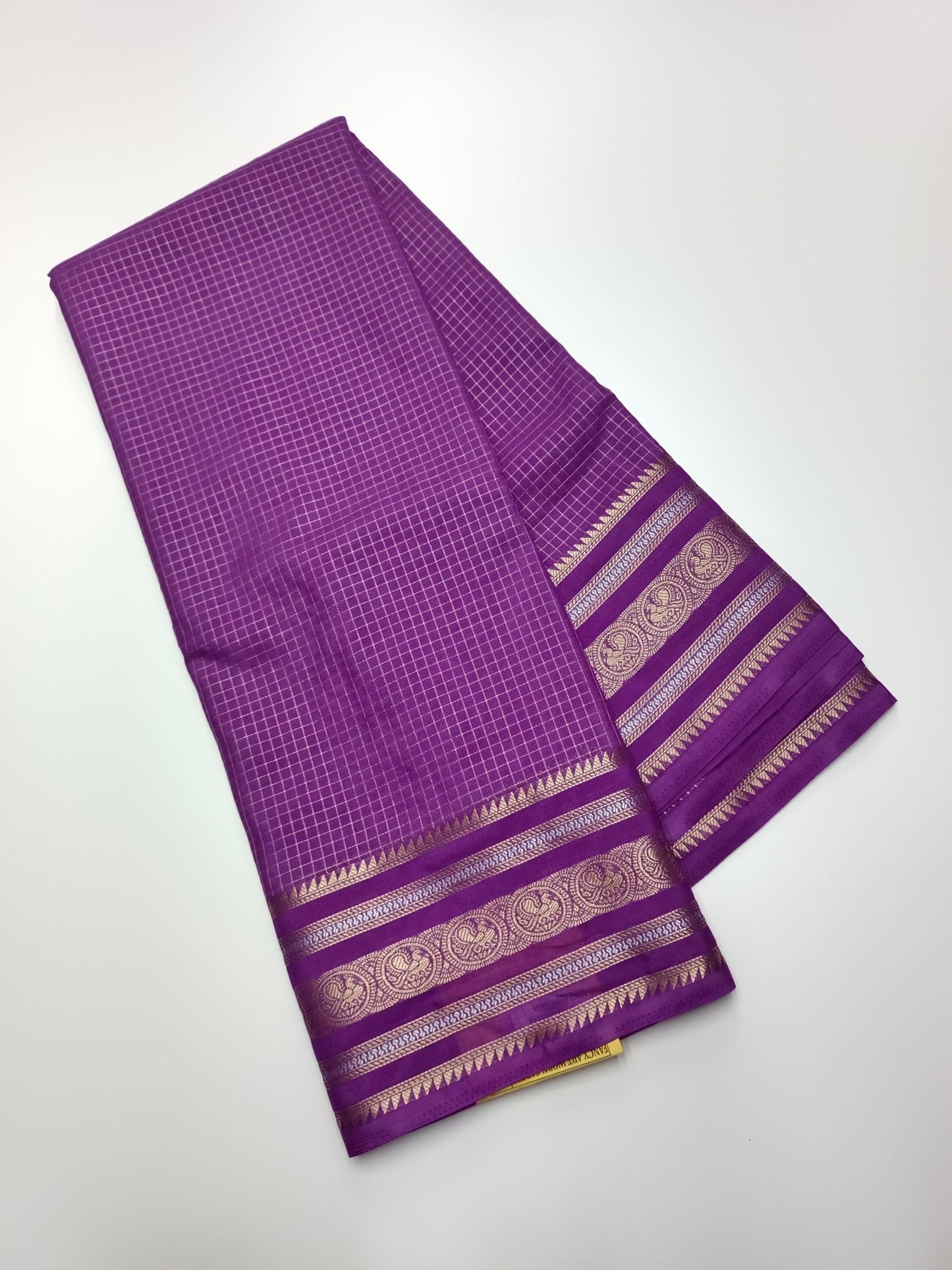 SEMI CREPE SILK SAREE - B S CHANNABASAPPA & SONS