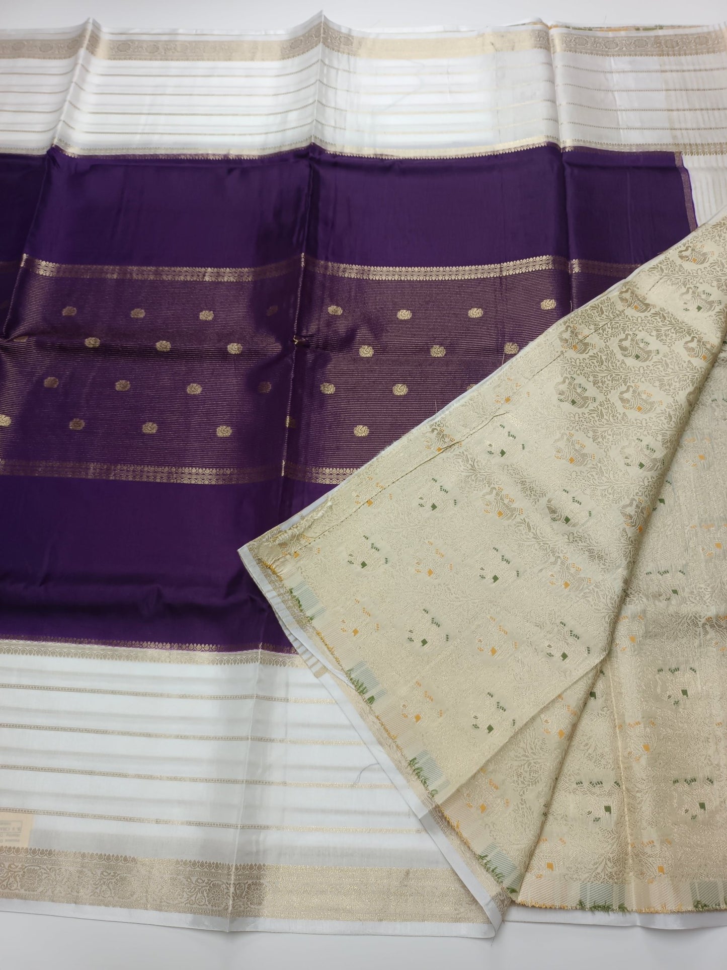SEMI DOLA SILK SAREE - B S CHANNABASAPPA & SONS