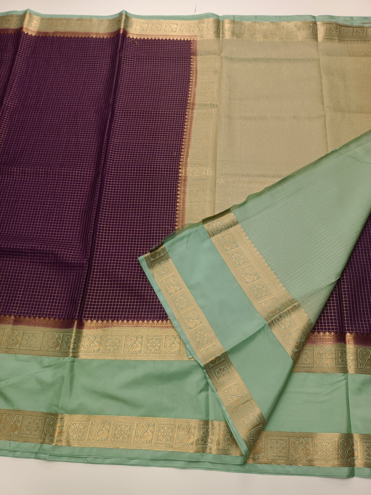 SEMI CREPE SILK SAREE - B S CHANNABASAPPA & SONS