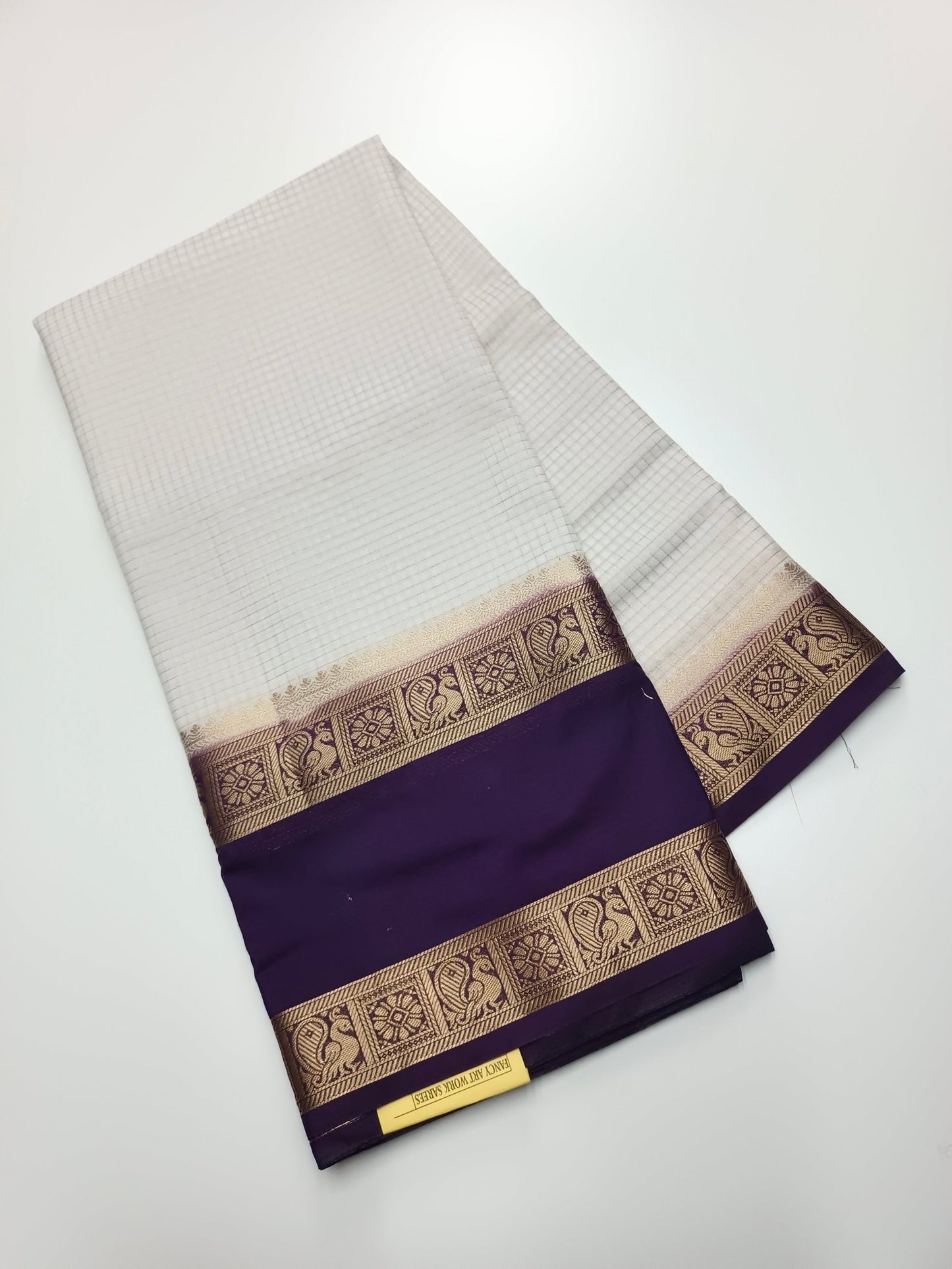 SEMI CREPE SILK SAREE - B S CHANNABASAPPA & SONS