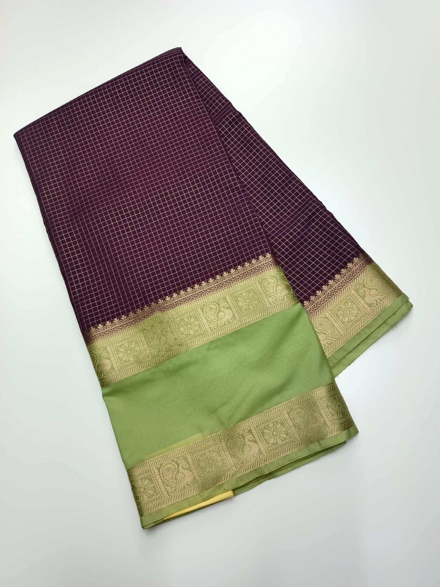SEMI CREPE SILK SAREE - B S CHANNABASAPPA & SONS