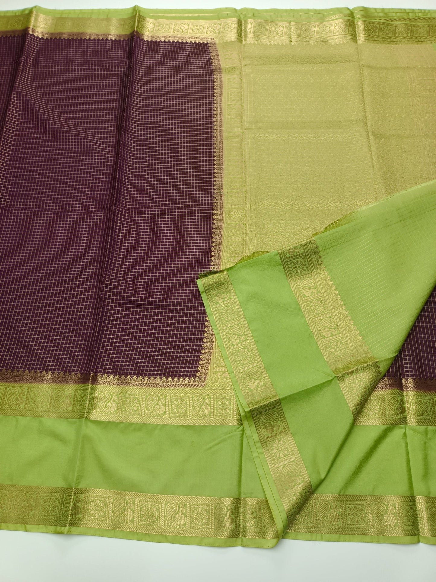 SEMI CREPE SILK SAREE - B S CHANNABASAPPA & SONS