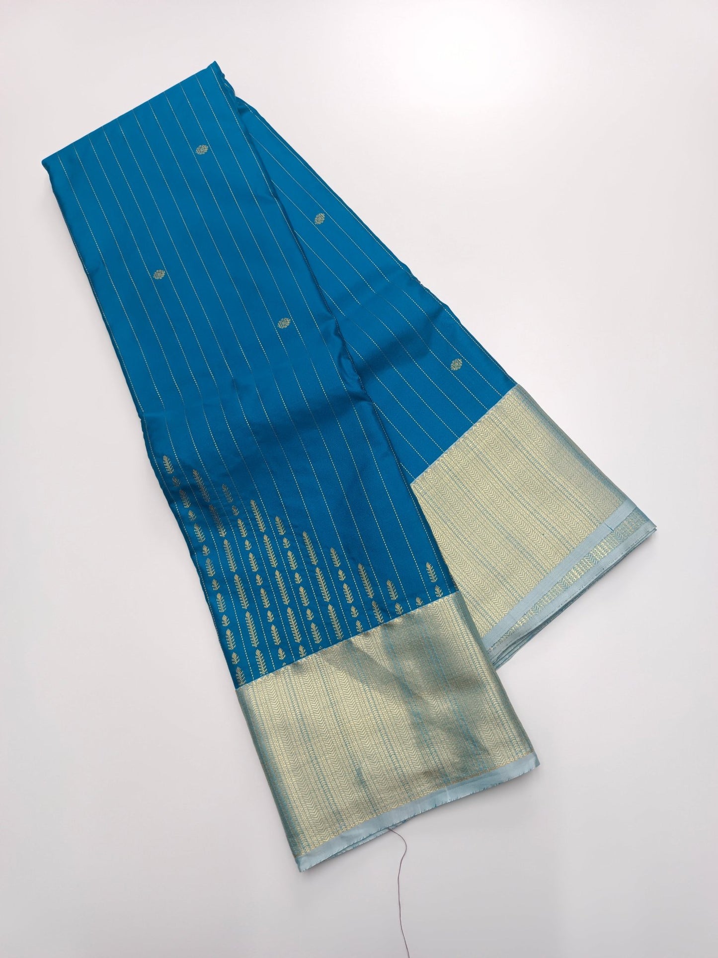 KANCHIPURAM SEMI SILK SAREE - B S CHANNABASAPPA & SONS