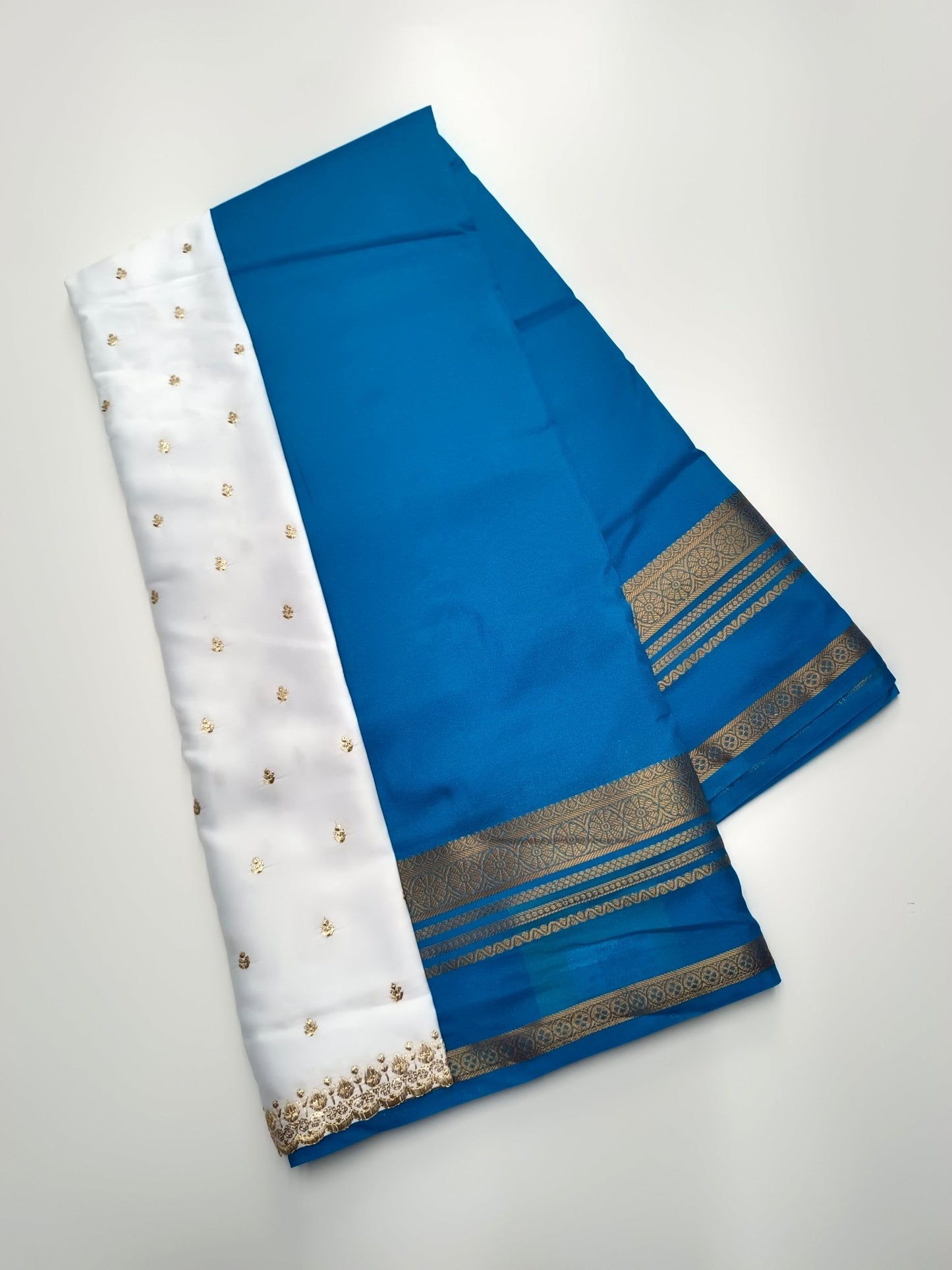 SEMI CREPE SILK SAREE - B S CHANNABASAPPA & SONS