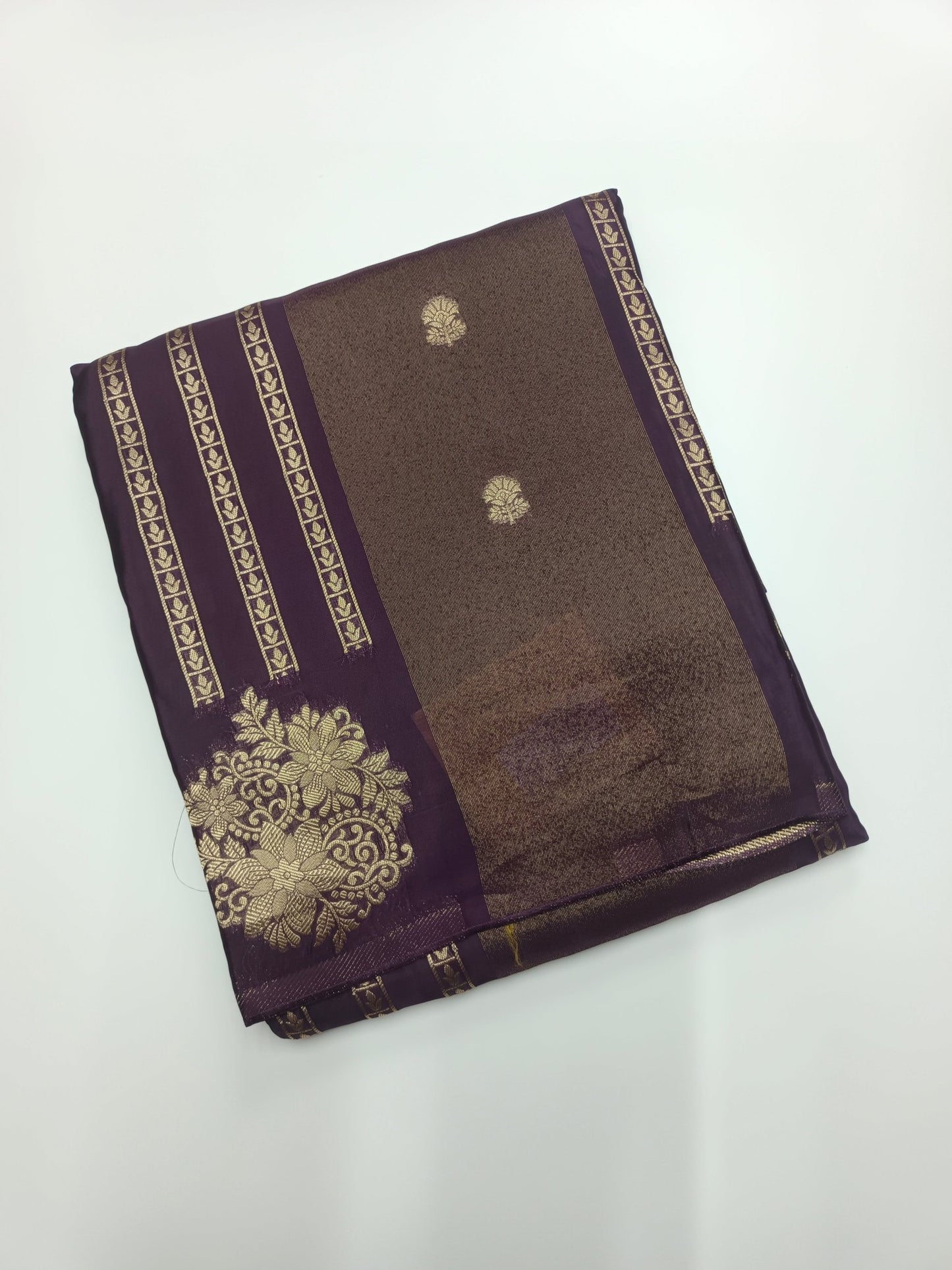 ORGANZA CREPE SILK SAREE - B S CHANNABASAPPA & SONS