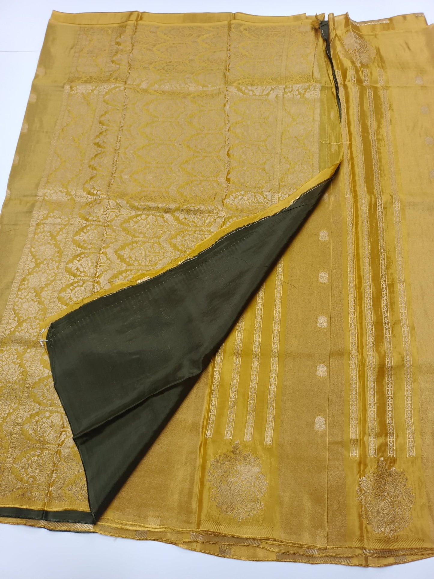 ORGANZA CREPE SILK SAREE - B S CHANNABASAPPA & SONS