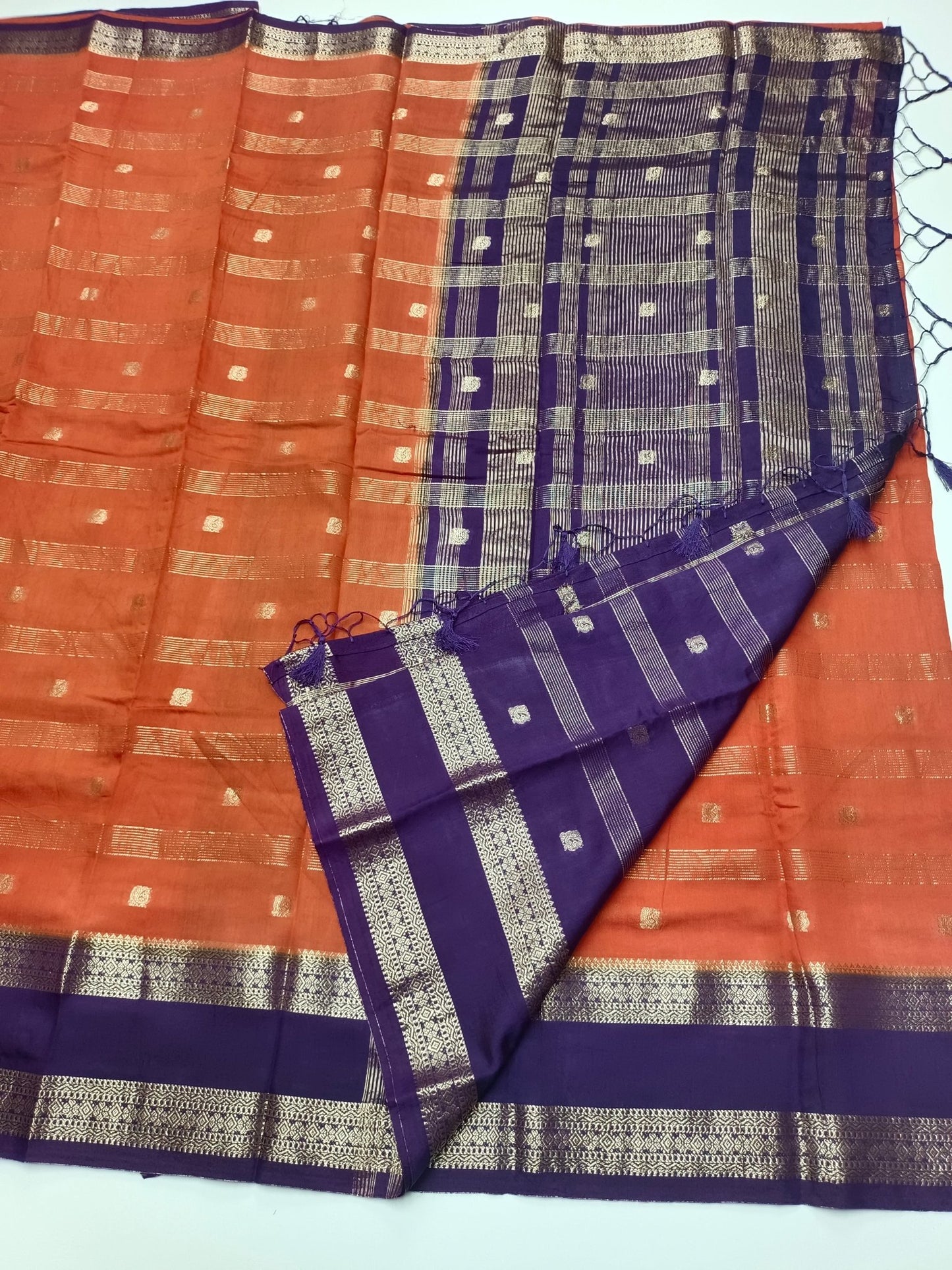 FANCY MALBARI SILK SAREE - B S CHANNABASAPPA & SONS