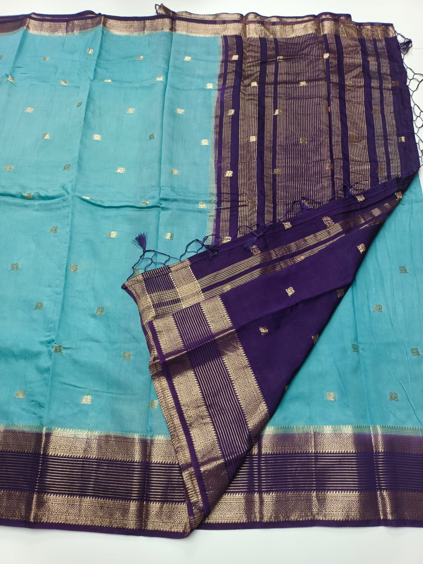 FANCY MALBARI SILK SAREE - B S CHANNABASAPPA & SONS