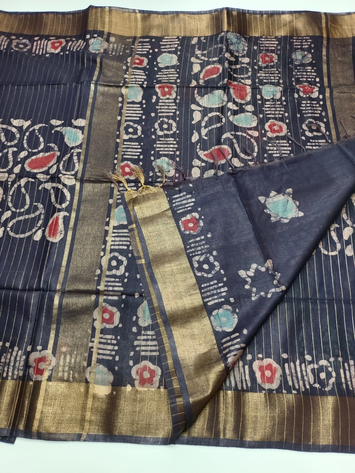 BHAGALPURI COTTON SAREE - B S CHANNABASAPPA & SONS