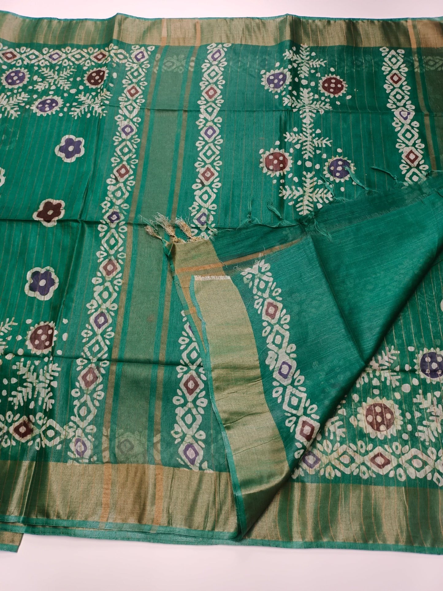 BHAGALPURI COTTON SAREE - B S CHANNABASAPPA & SONS
