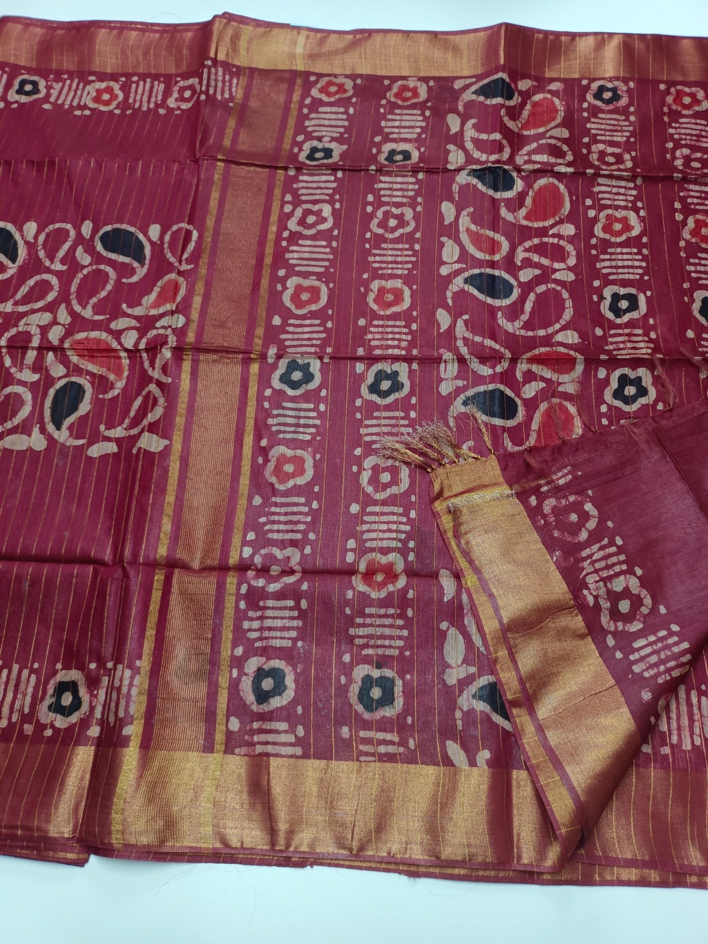 BHAGALPURI COTTON SAREE - B S CHANNABASAPPA & SONS