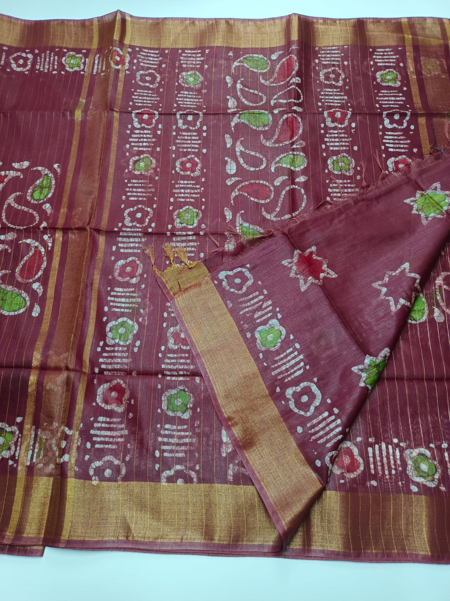 BHAGALPURI COTTON SAREE - B S CHANNABASAPPA & SONS