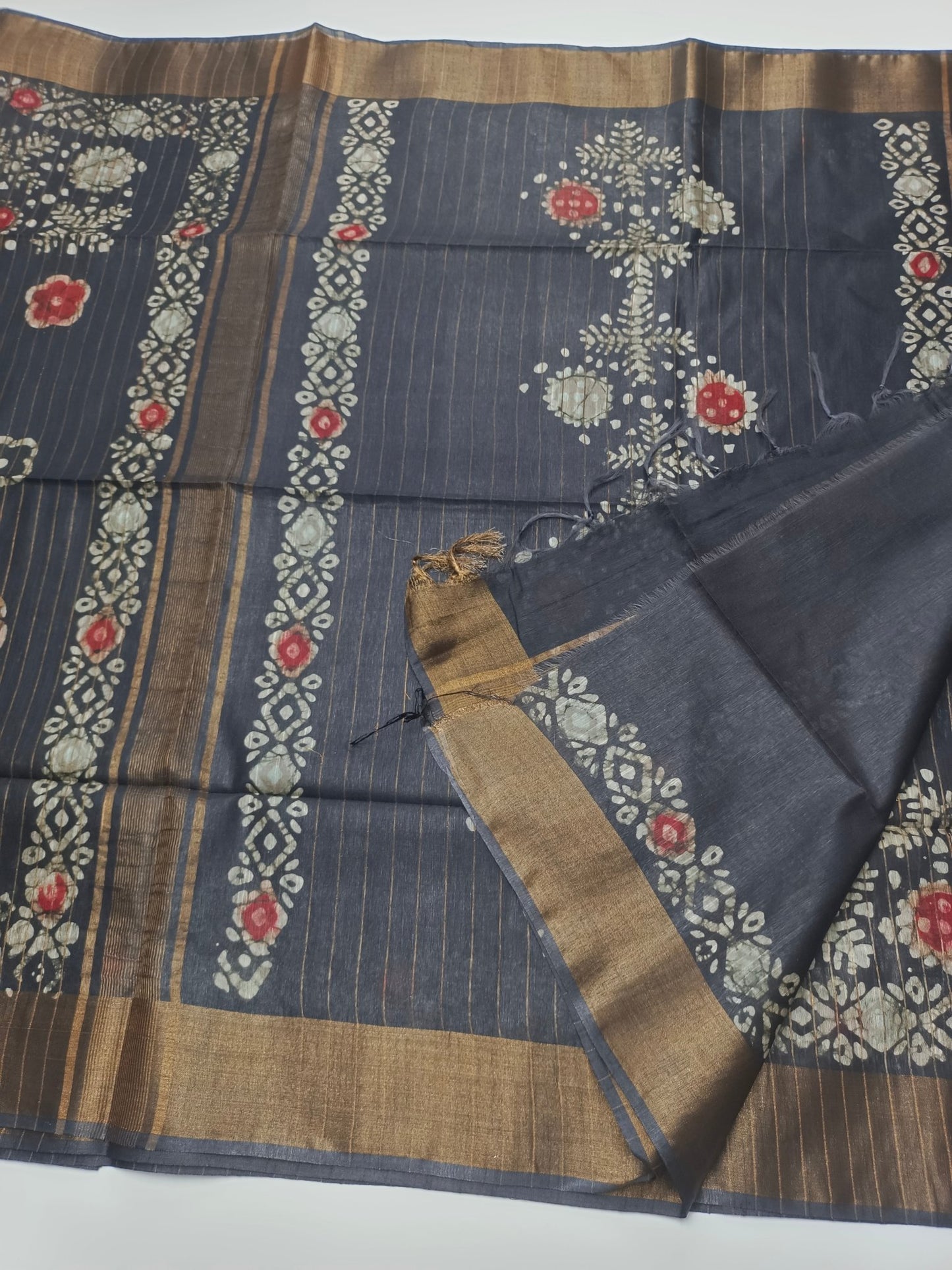 BHAGALPURI COTTON SAREE - B S CHANNABASAPPA & SONS