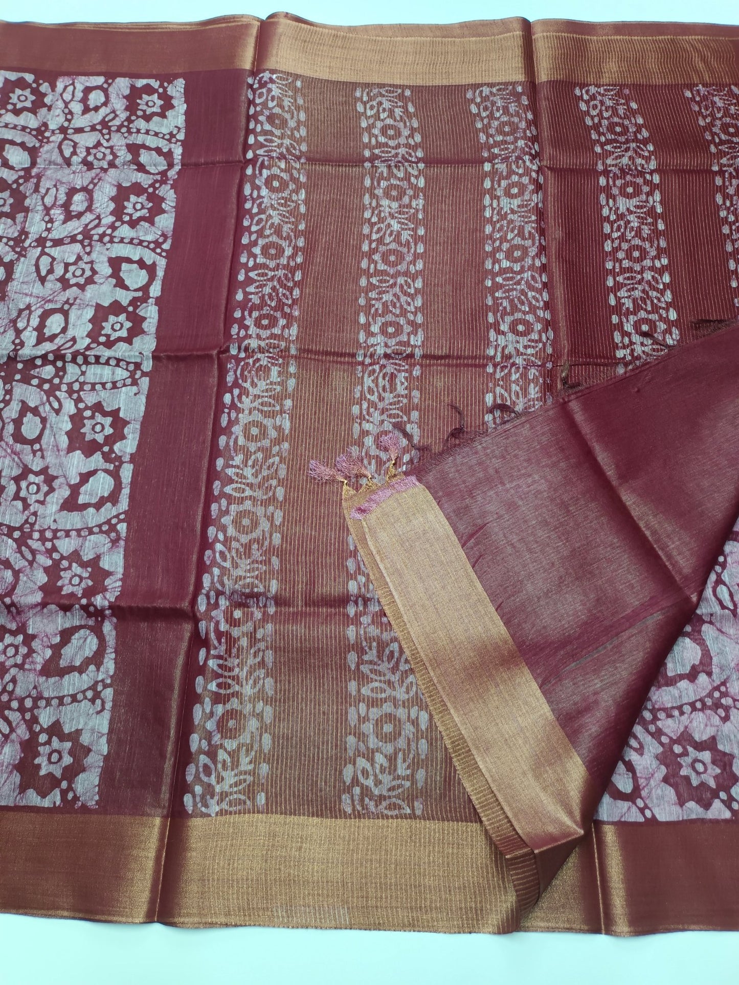 BHAGALPURI COTTON SAREE - B S CHANNABASAPPA & SONS