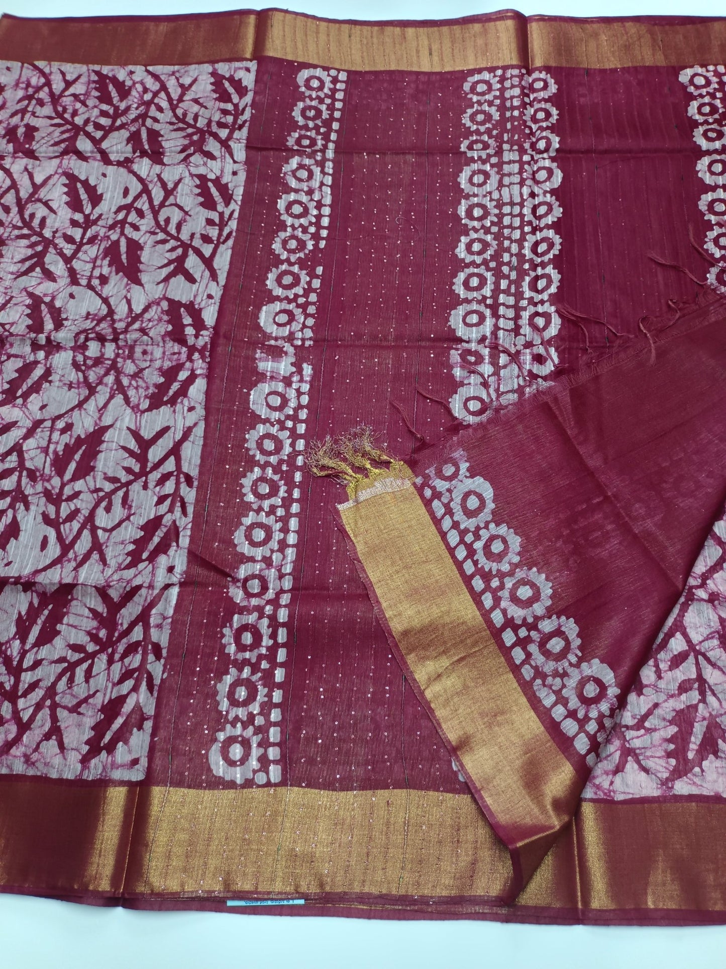 BHAGALPURI COTTON SAREE - B S CHANNABASAPPA & SONS