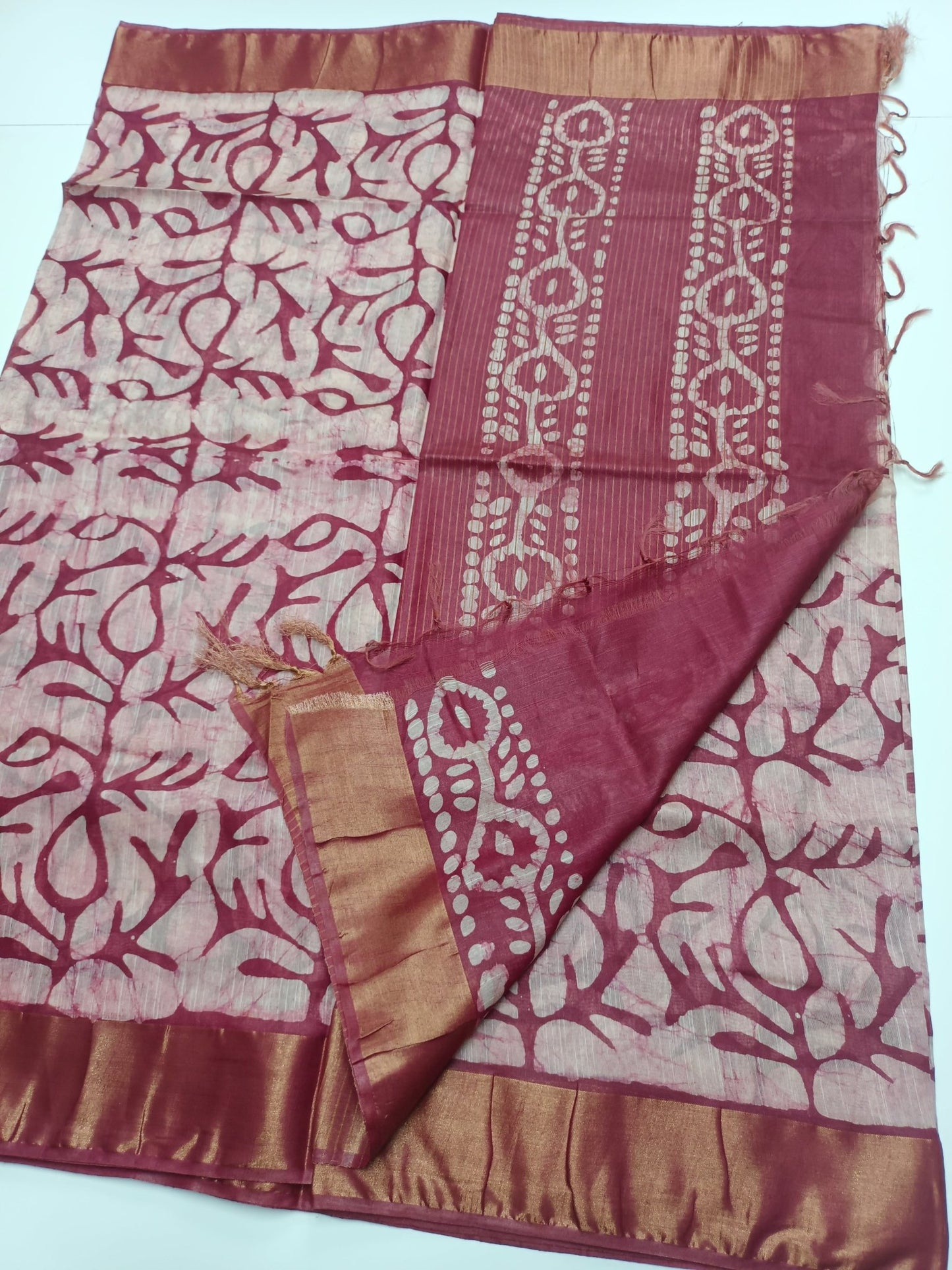 BHAGALPURI COTTON SAREE - B S CHANNABASAPPA & SONS