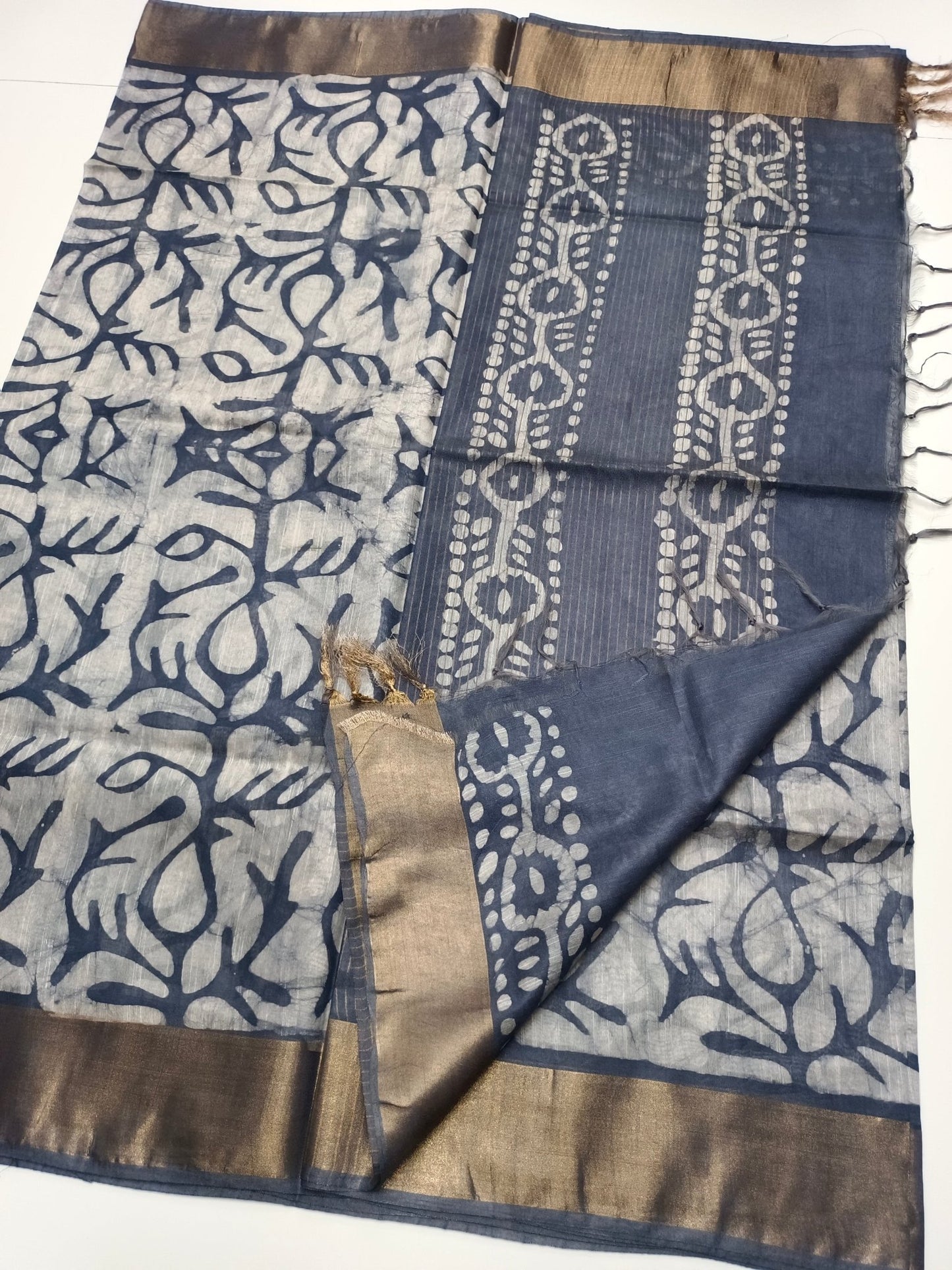 BHAGALPURI COTTON SAREE - B S CHANNABASAPPA & SONS