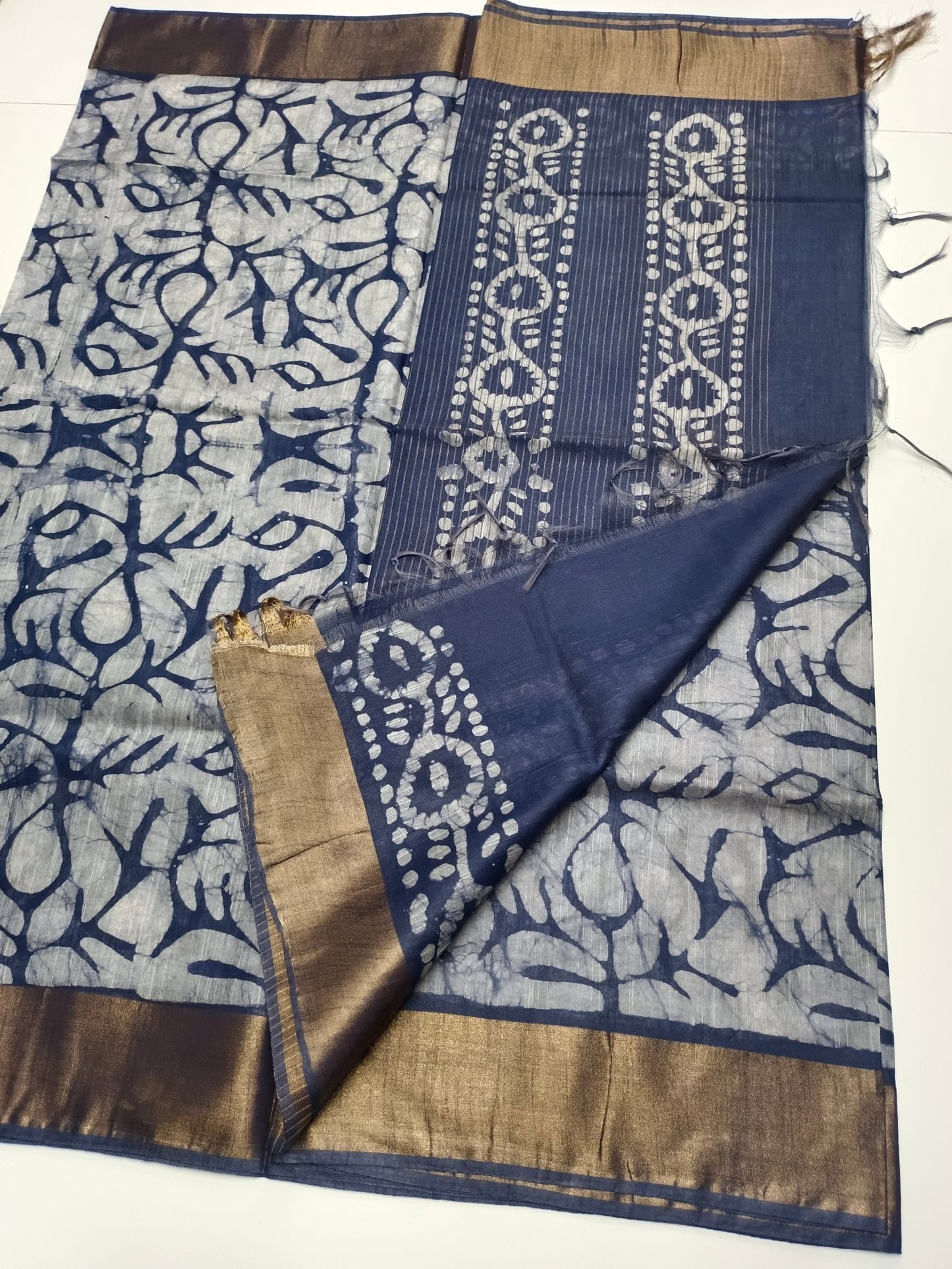 BHAGALPURI COTTON SAREE - B S CHANNABASAPPA & SONS