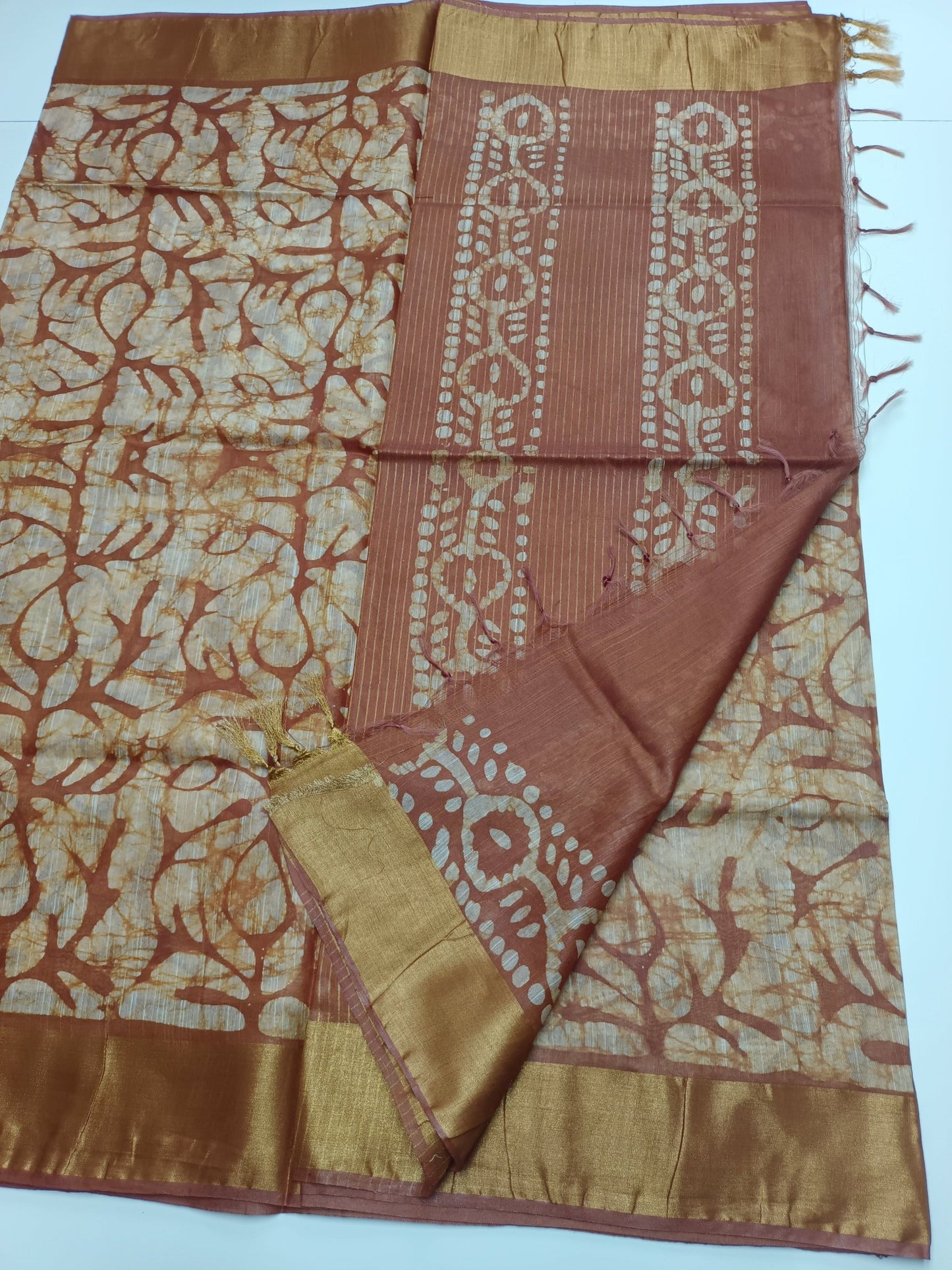 BHAGALPURI COTTON SAREE - B S CHANNABASAPPA & SONS