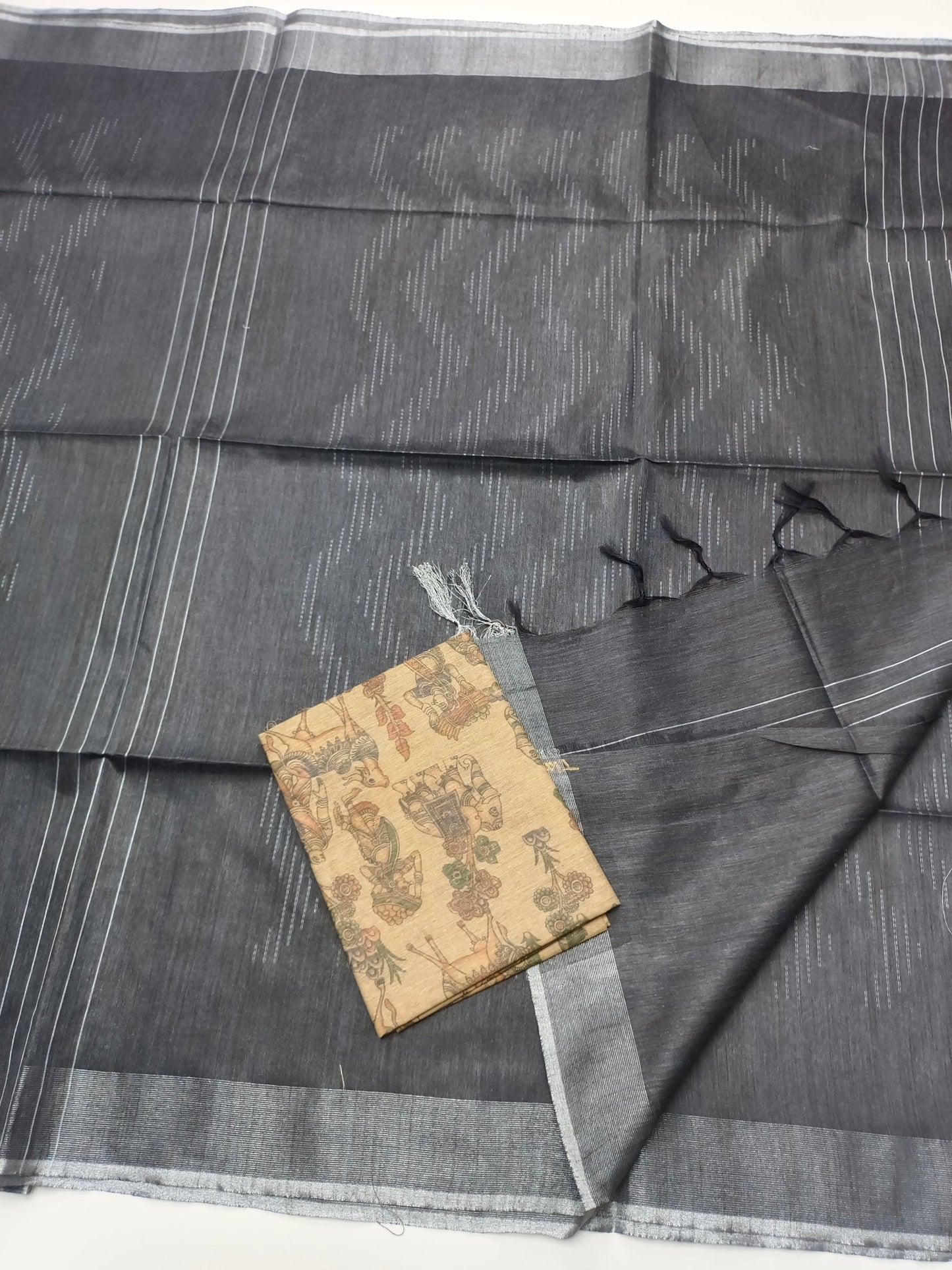 BHAGALPURI COTTON SAREE - B S CHANNABASAPPA & SONS