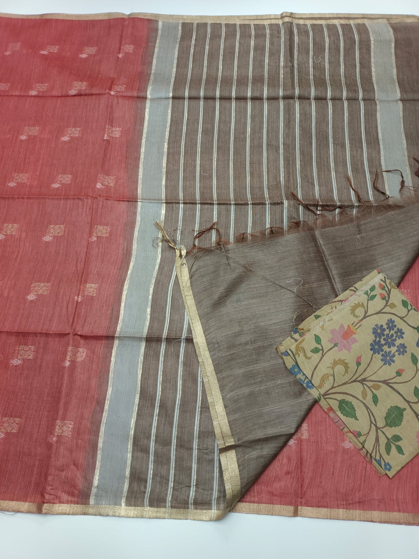 BHAGALPURI COTTON SAREE - B S CHANNABASAPPA & SONS