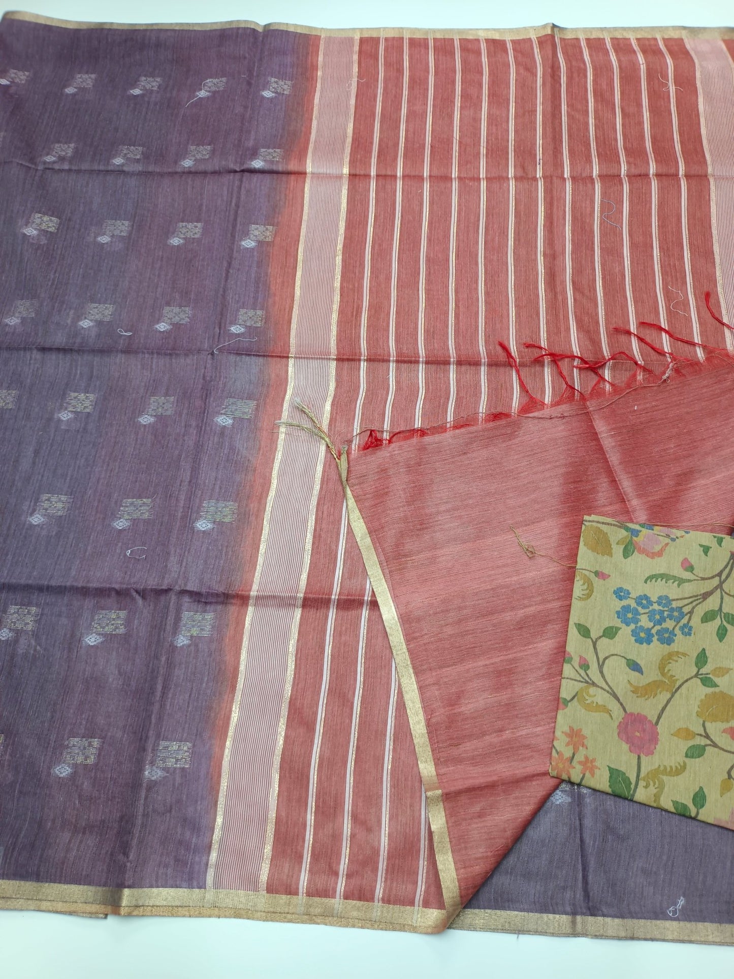 BHAGALPURI COTTON SAREE - B S CHANNABASAPPA & SONS