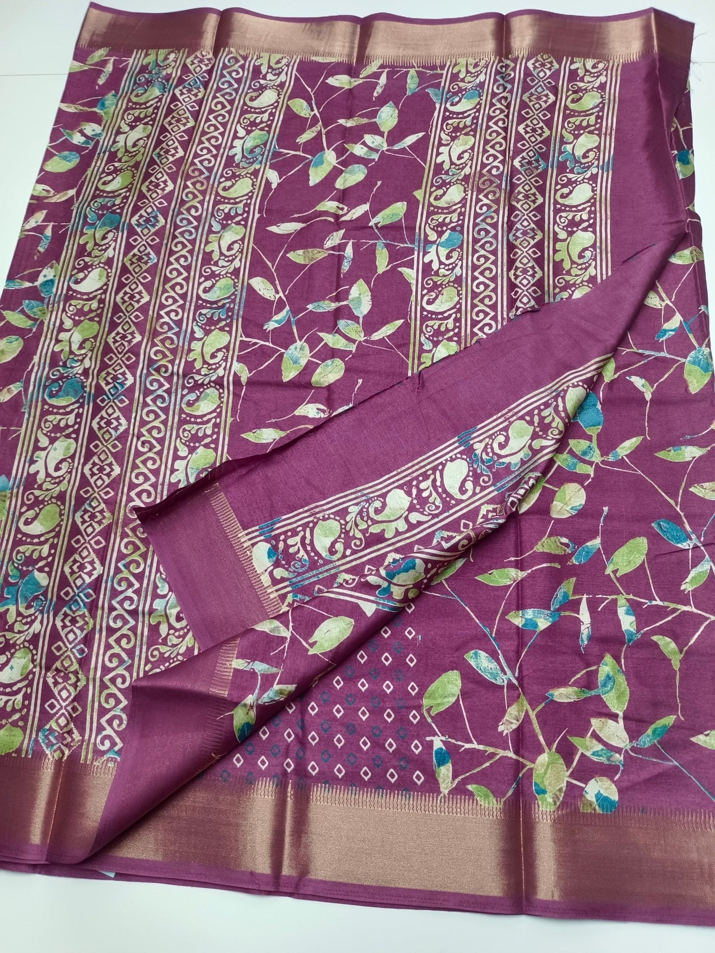 FANCY DOLA SILK SAREE - B S CHANNABASAPPA & SONS