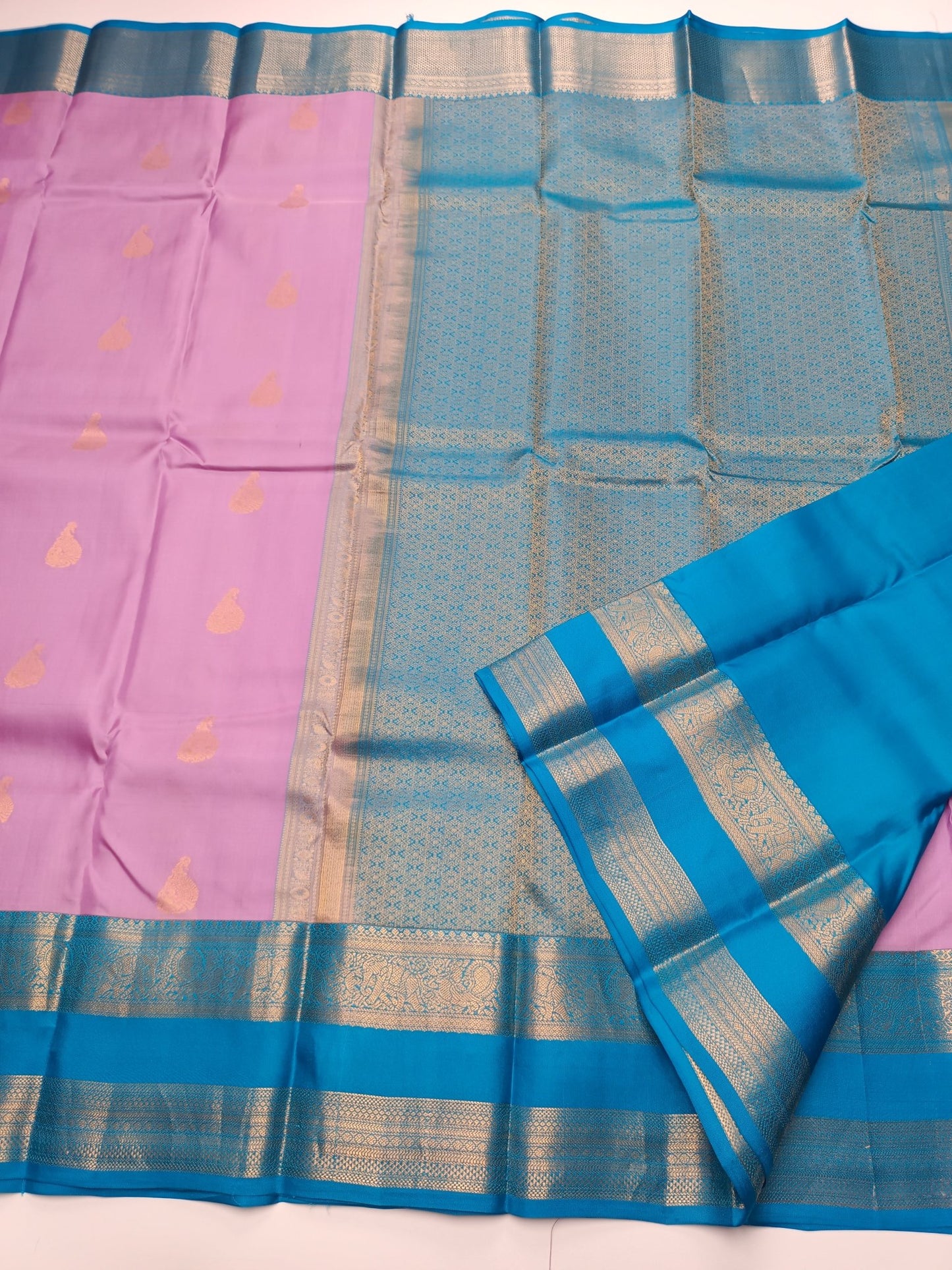KANCHIPURAM PURE SILK SAREE - B S CHANNABASAPPA & SONS