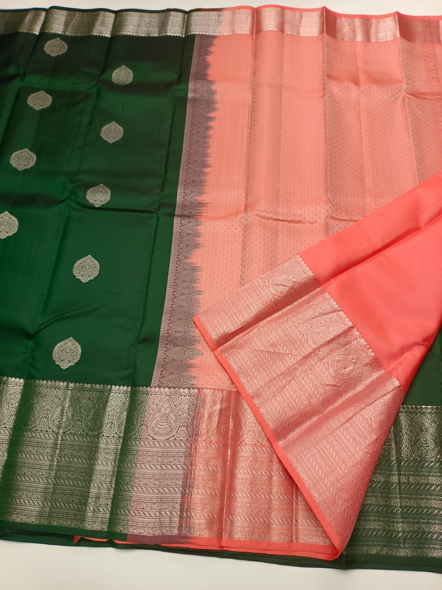 KANCHIPURAM PURE SILK SAREE - B S CHANNABASAPPA & SONS