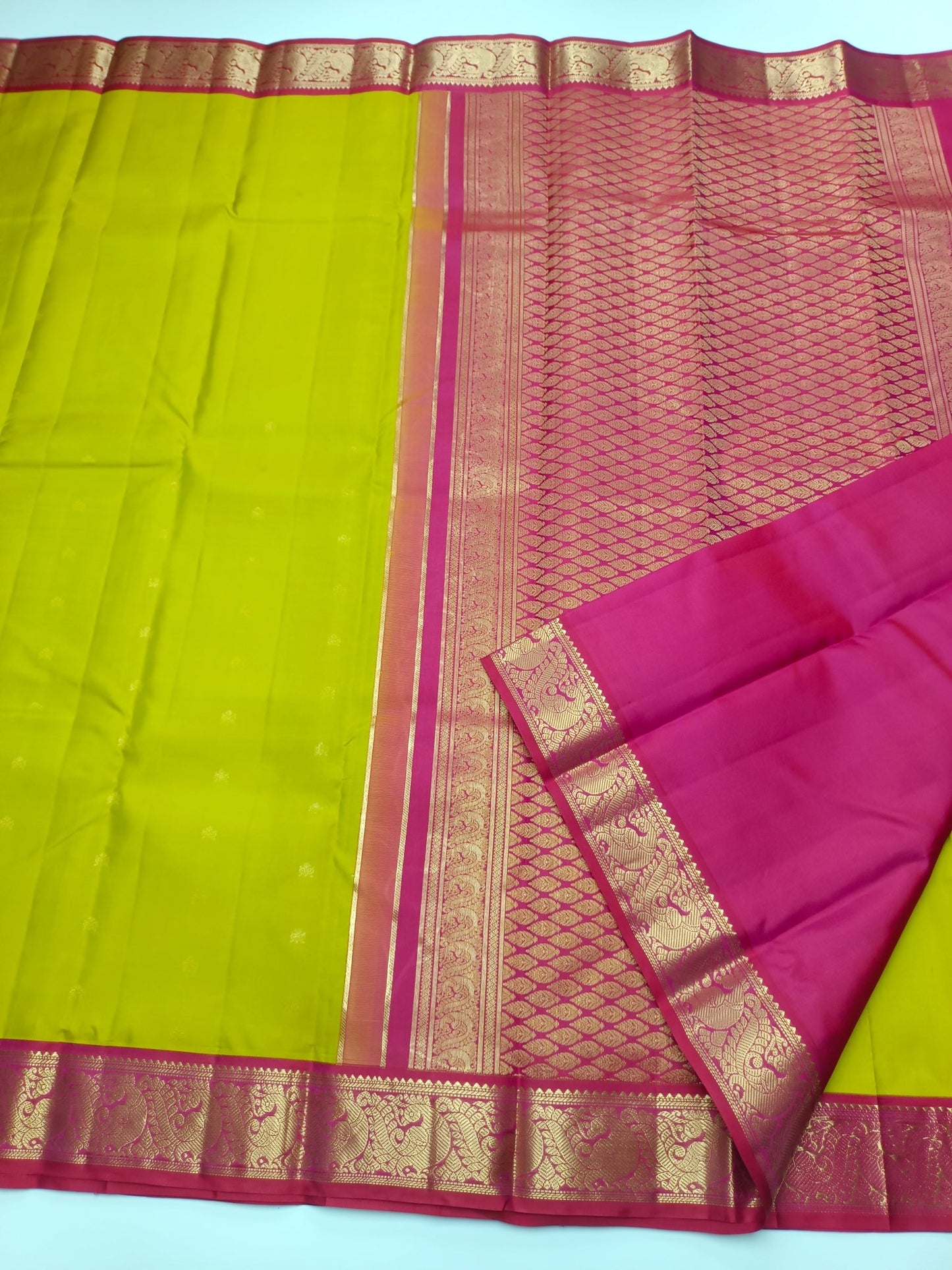 KANCHIPURAM PURE SILK SAREE - B S CHANNABASAPPA & SONS