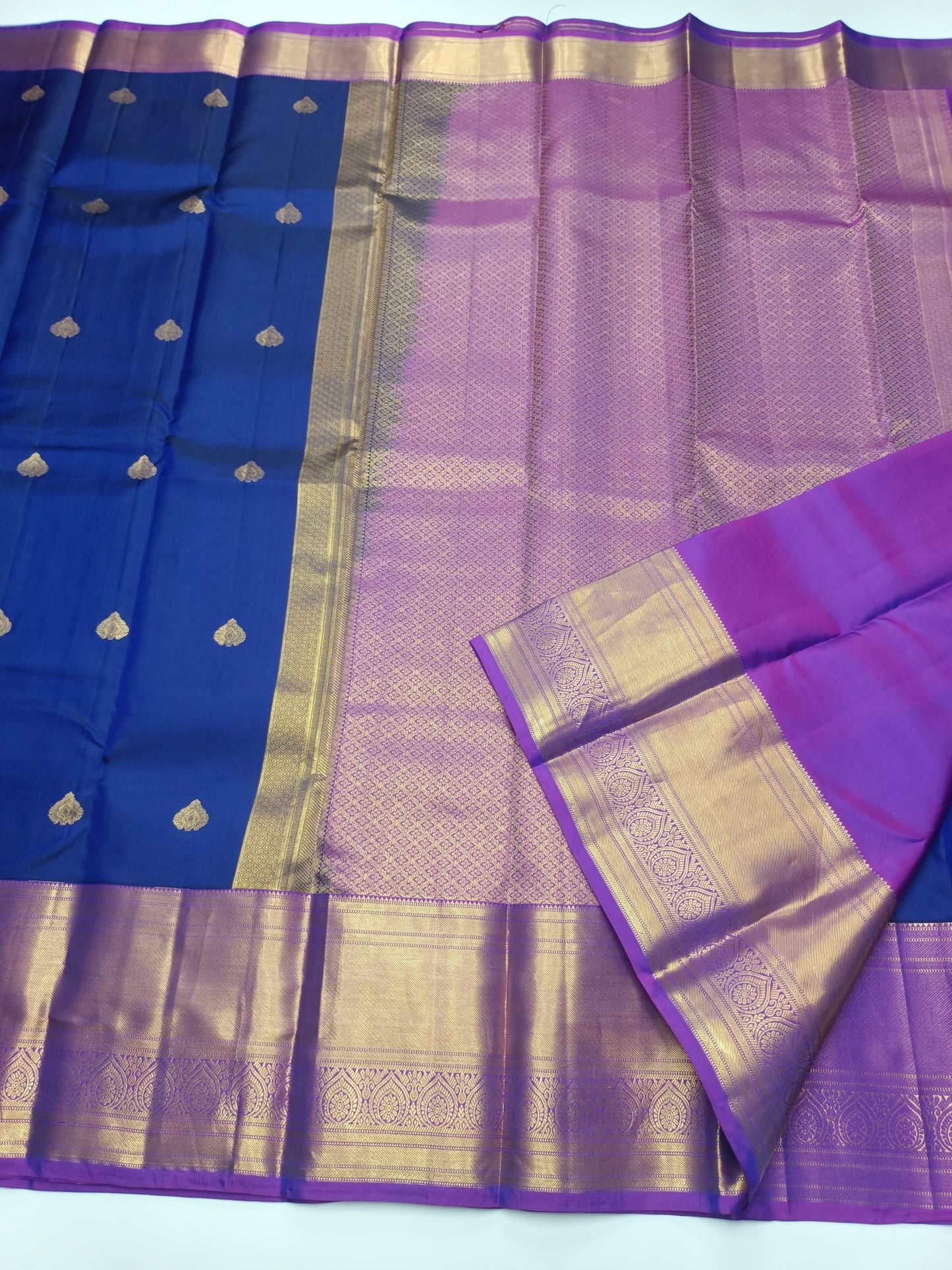 KANCHIPURAM PURE SILK SAREE - B S CHANNABASAPPA & SONS