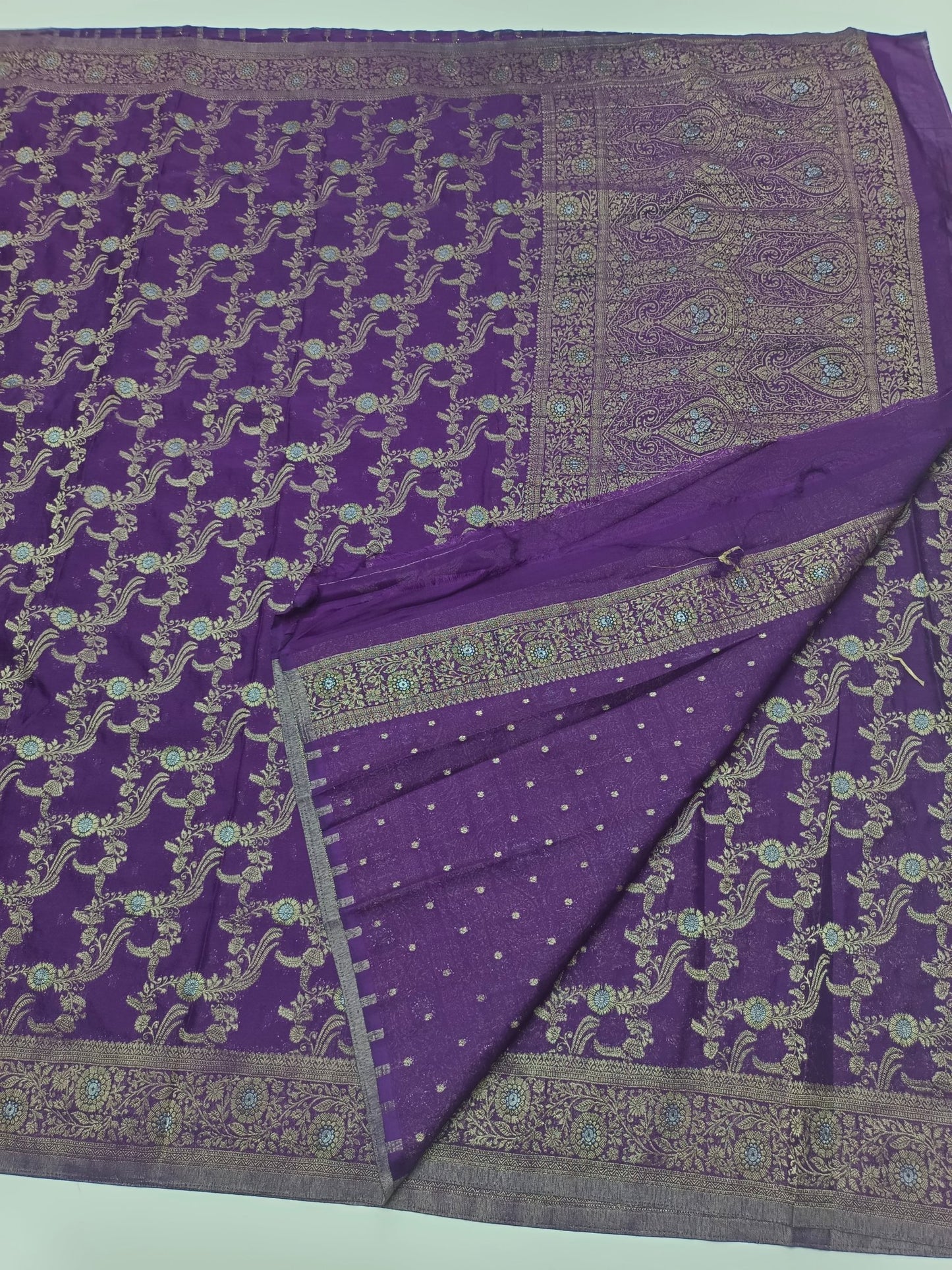 FANCY CHIFFON GEORGETTE SAREE - B S CHANNABASAPPA & SONS