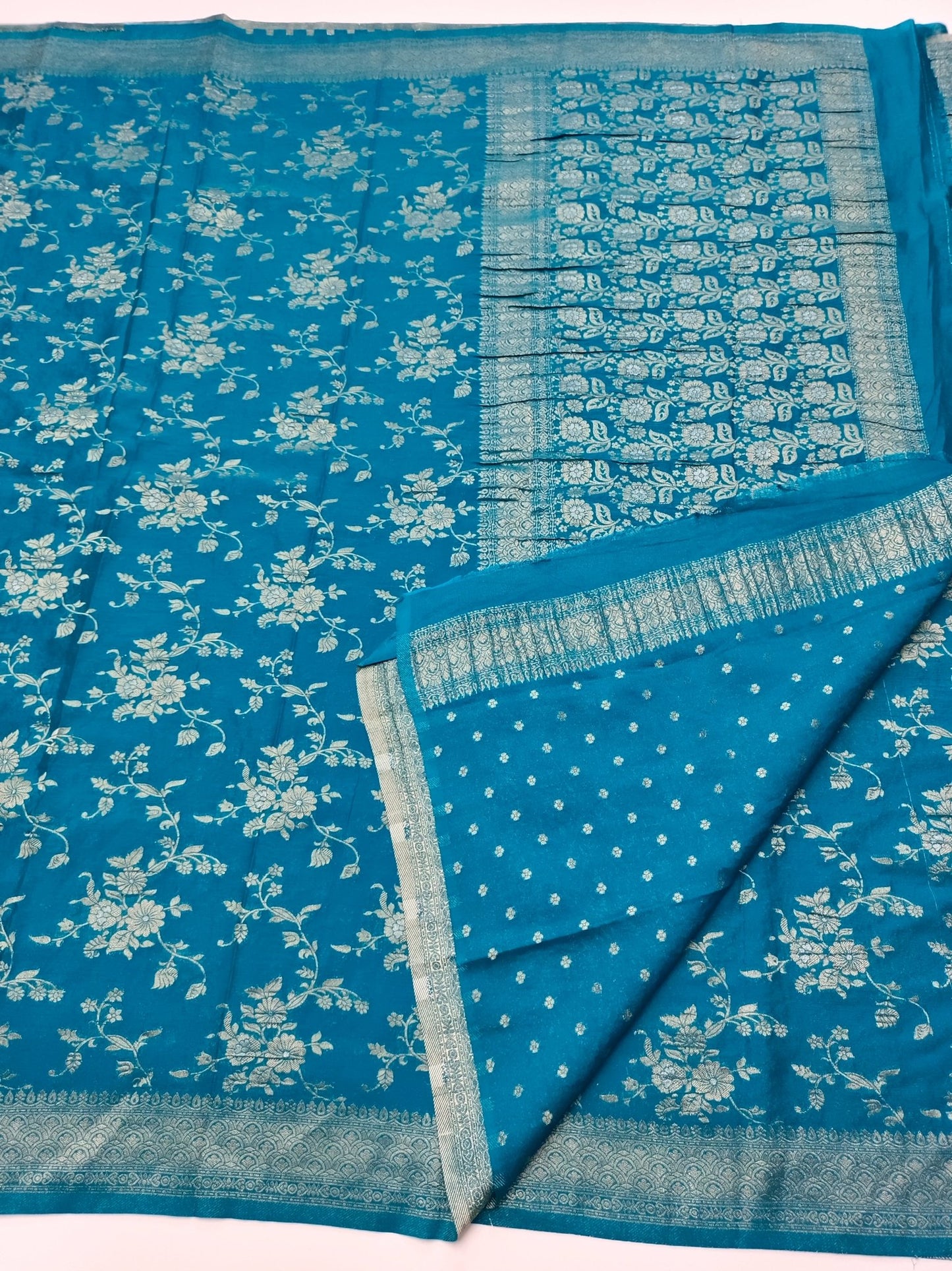 FANCY CHIFFON GEORGETTE SAREE - B S CHANNABASAPPA & SONS