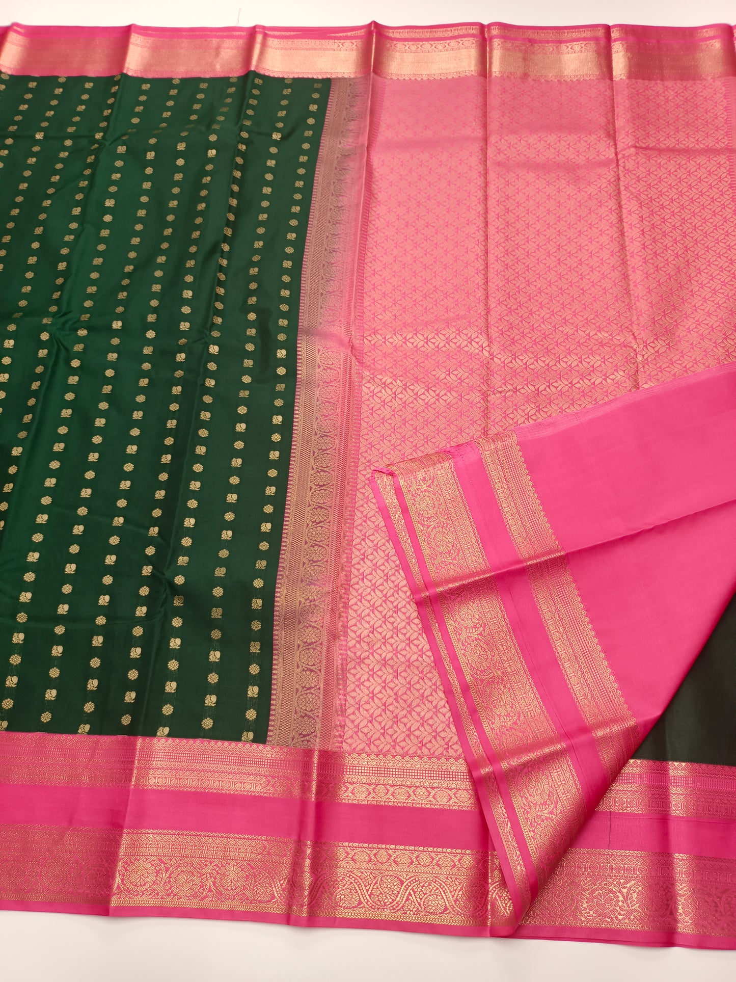 KANCHIPURAM SEMI SILK SAREE