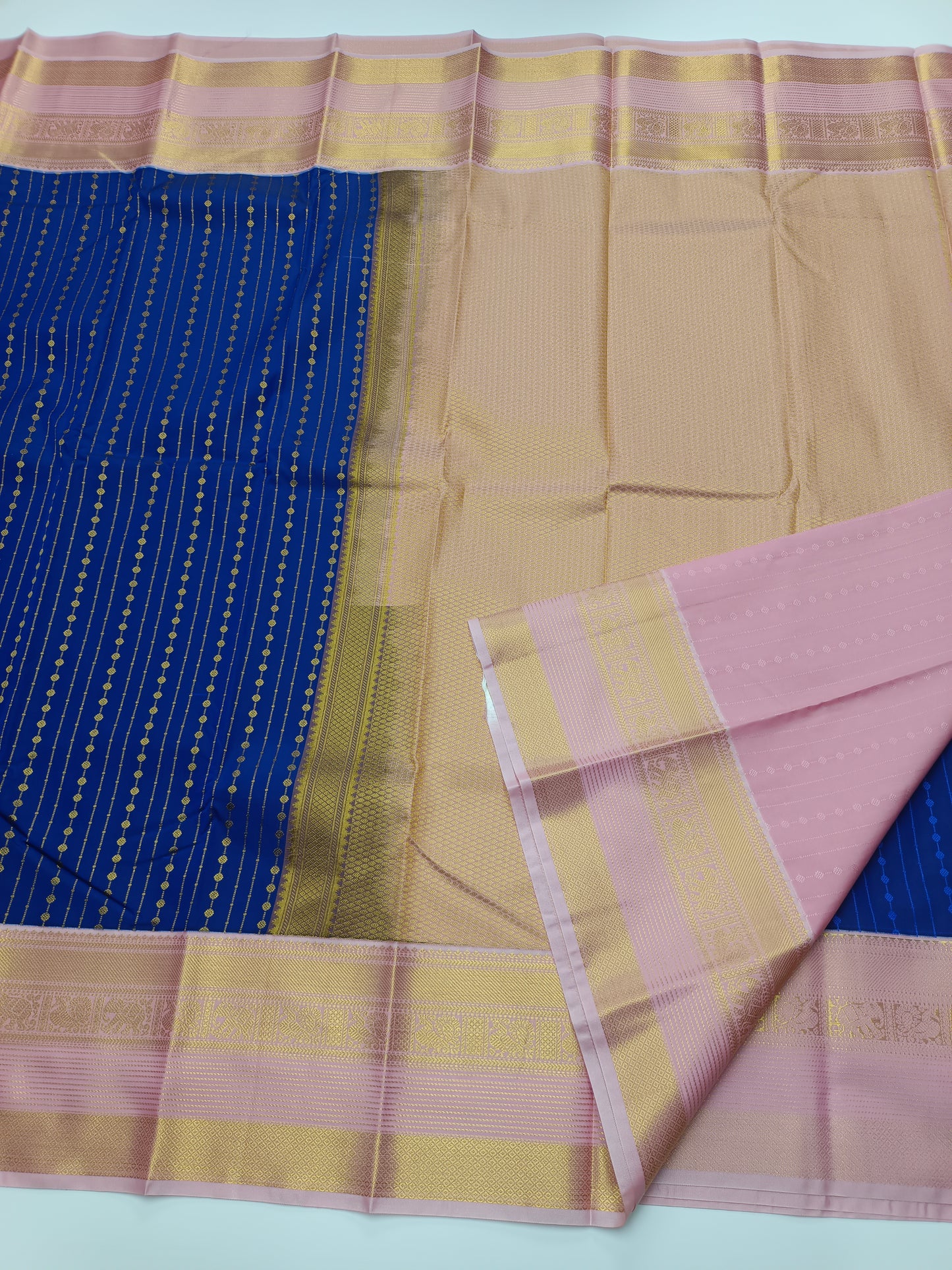 KANCHIPURAM SEMI SILK SAREE