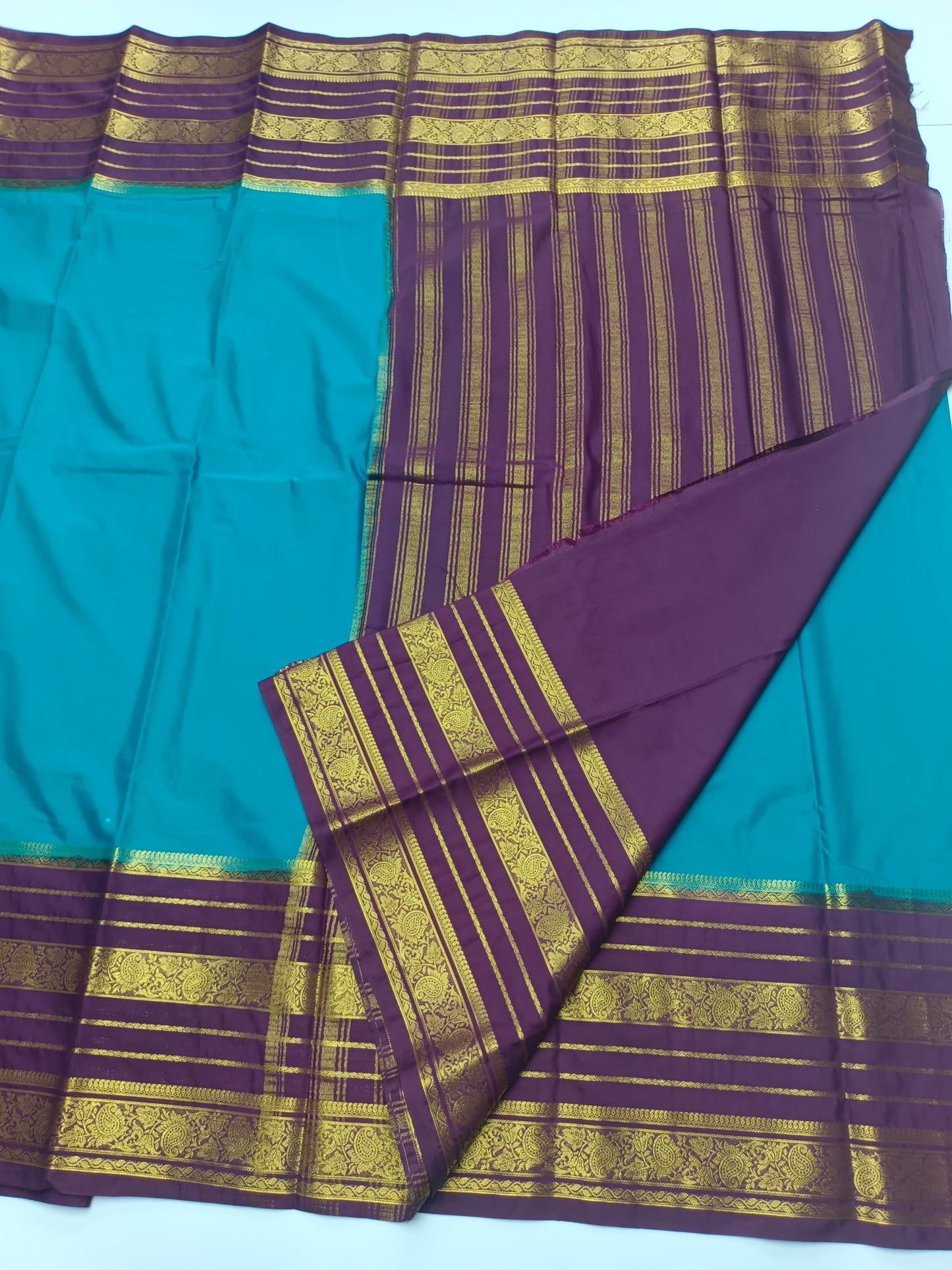 ART CREPE SILK SAREE - B S CHANNABASAPPA & SONS