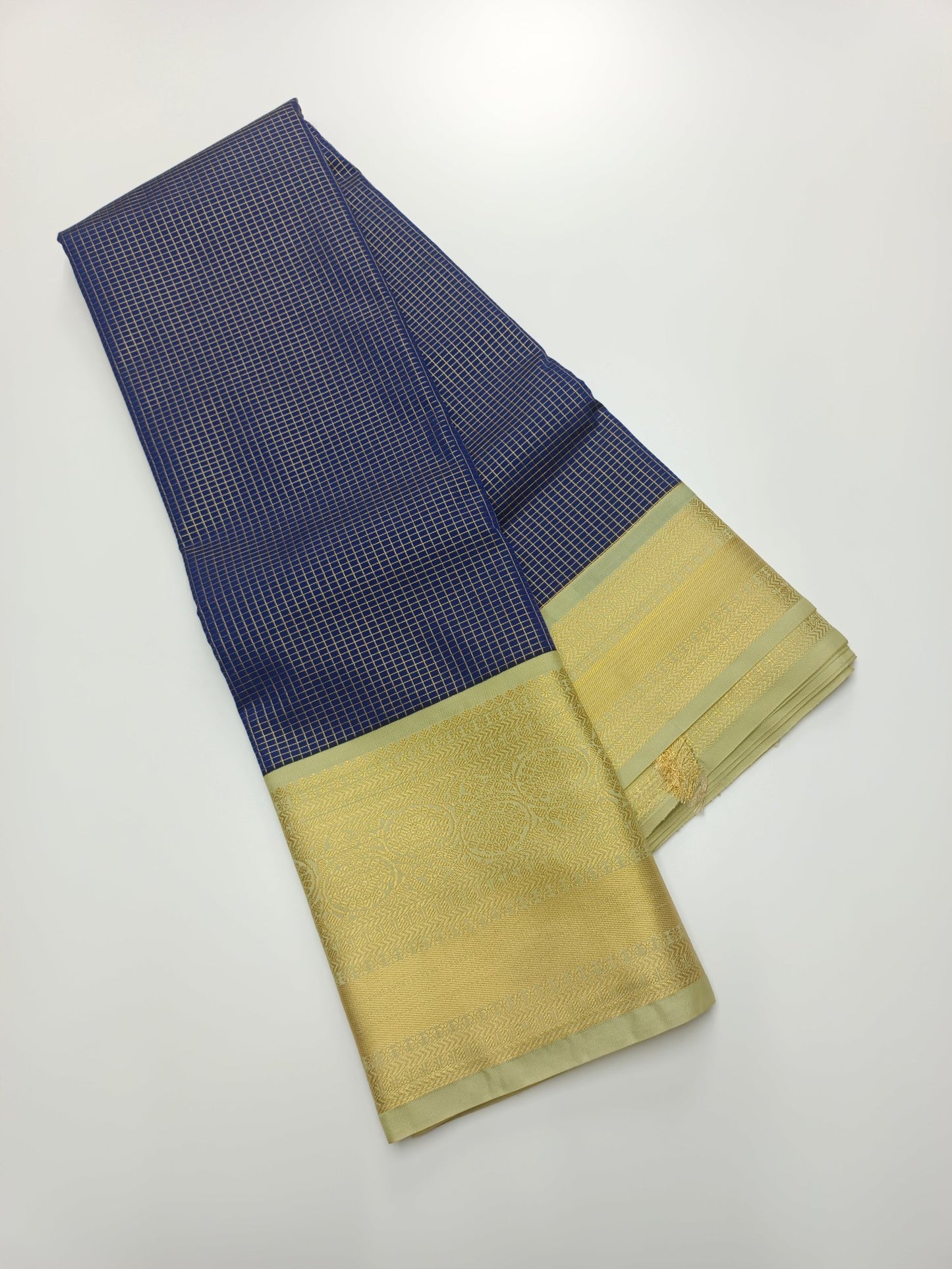 KANCHIPURAM SEMI SILK SAREE - B S CHANNABASAPPA & SONS