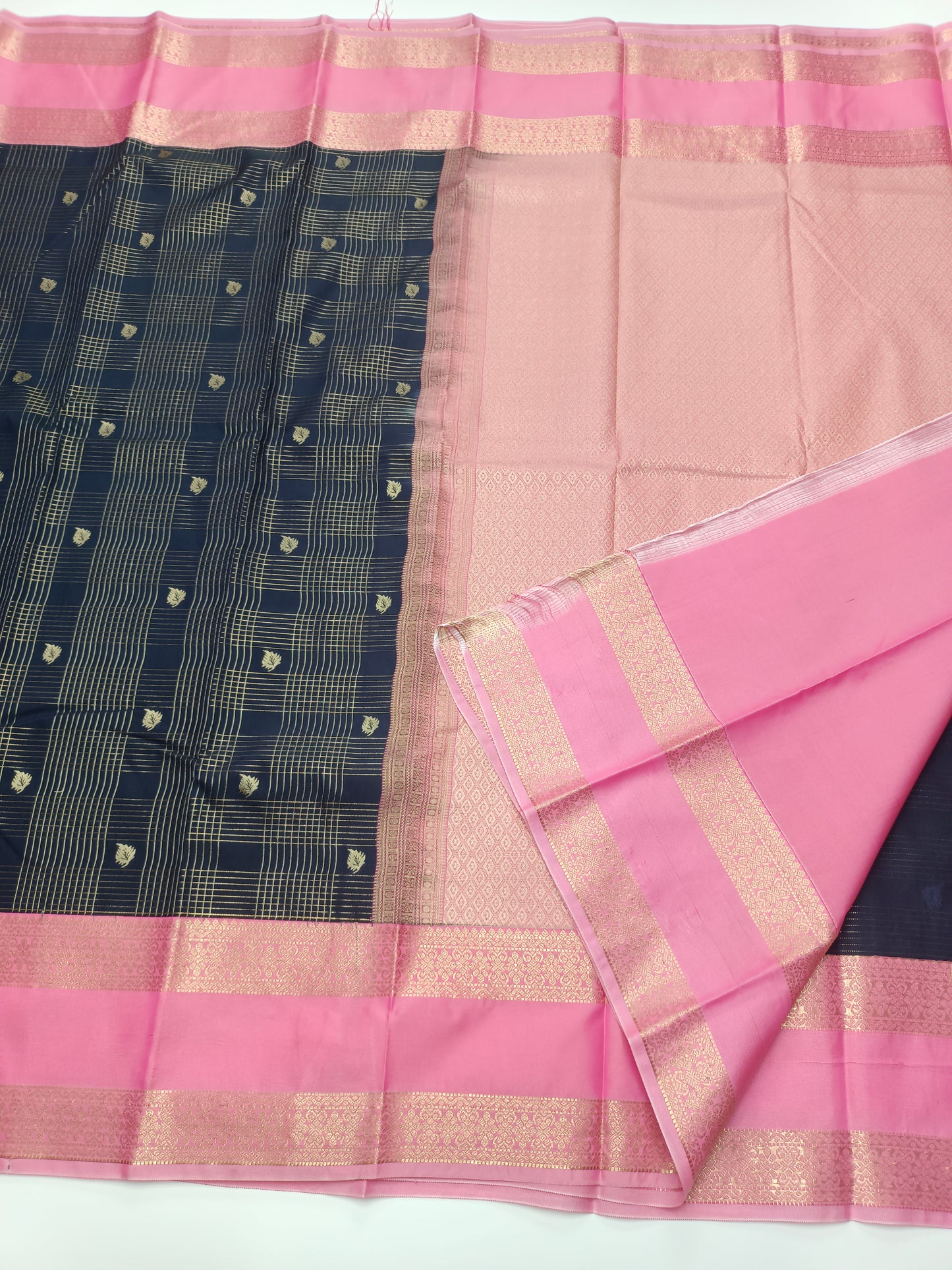 KANCHIPURAM SEMI SILK SAREE
