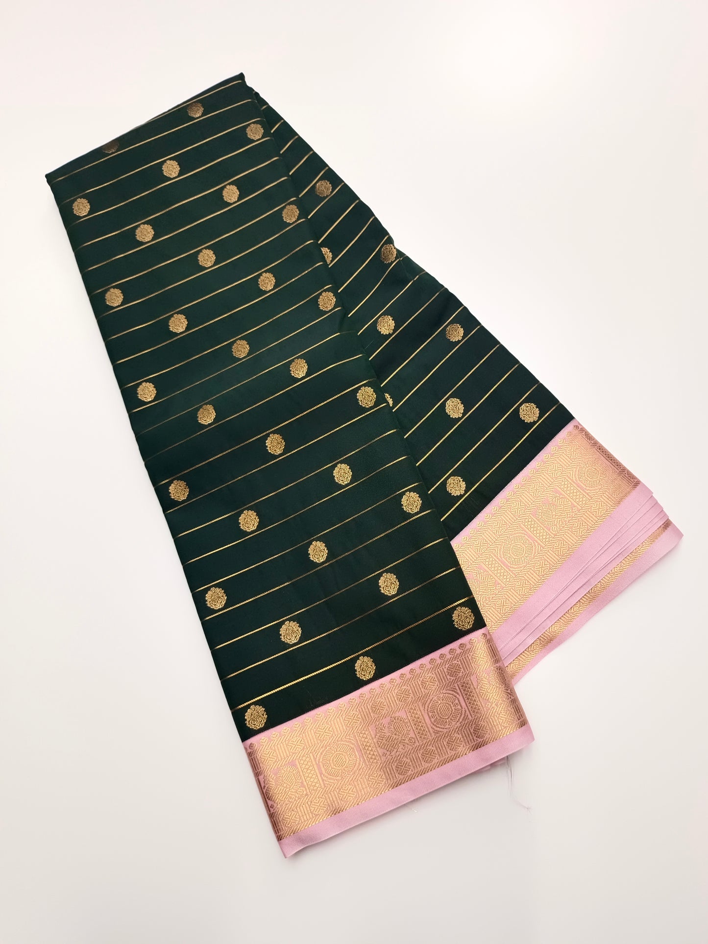 KANCHIPURAM SEMI SILK SAREE