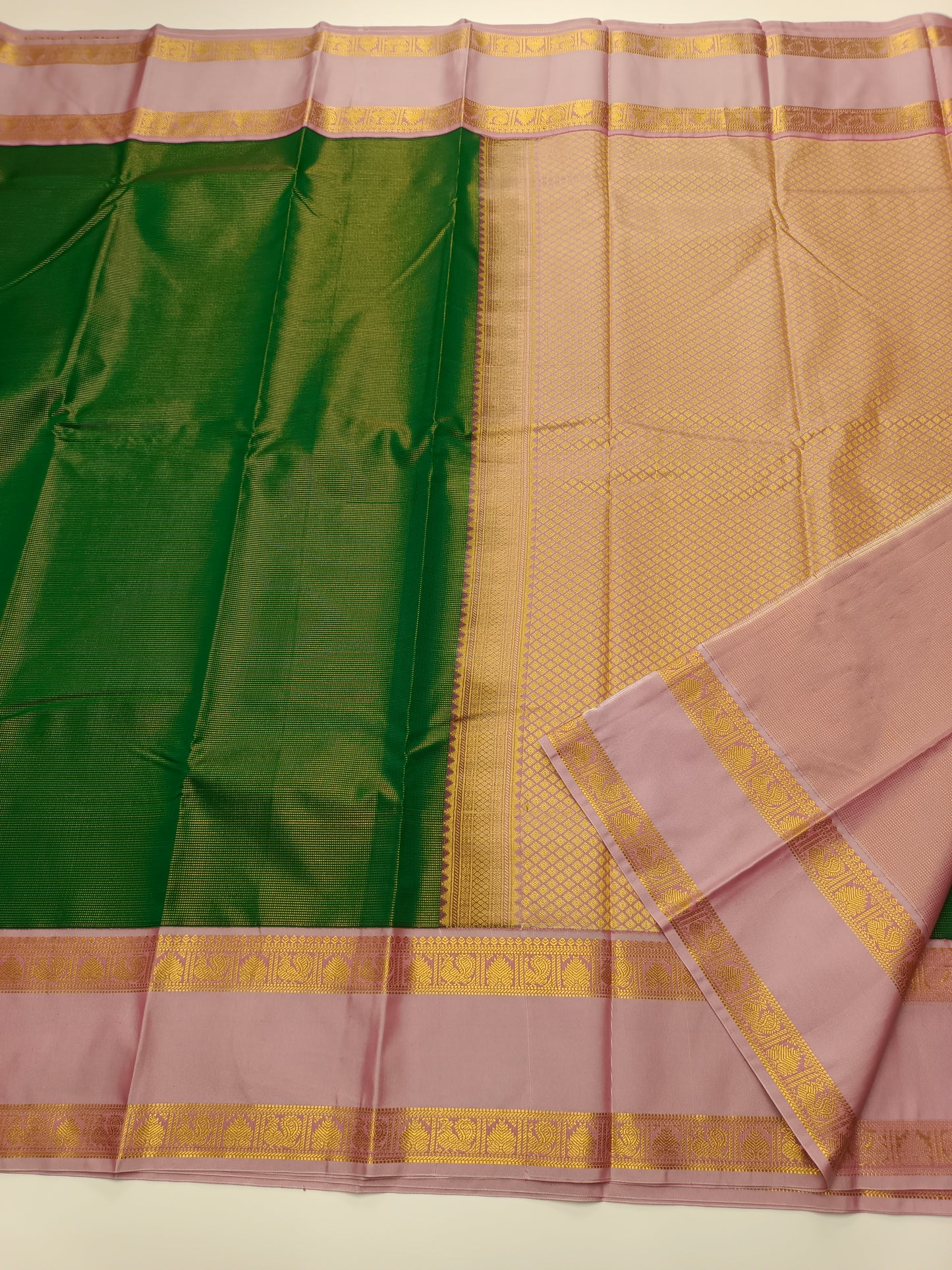 KANCHIPURAM SEMI SILK SAREE