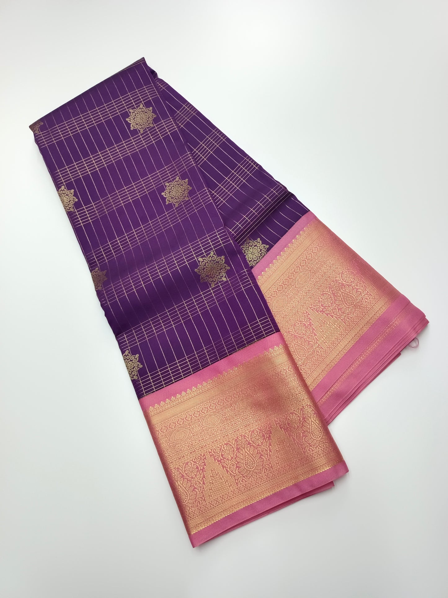 KANCHIPURAM SEMI SILK SAREE