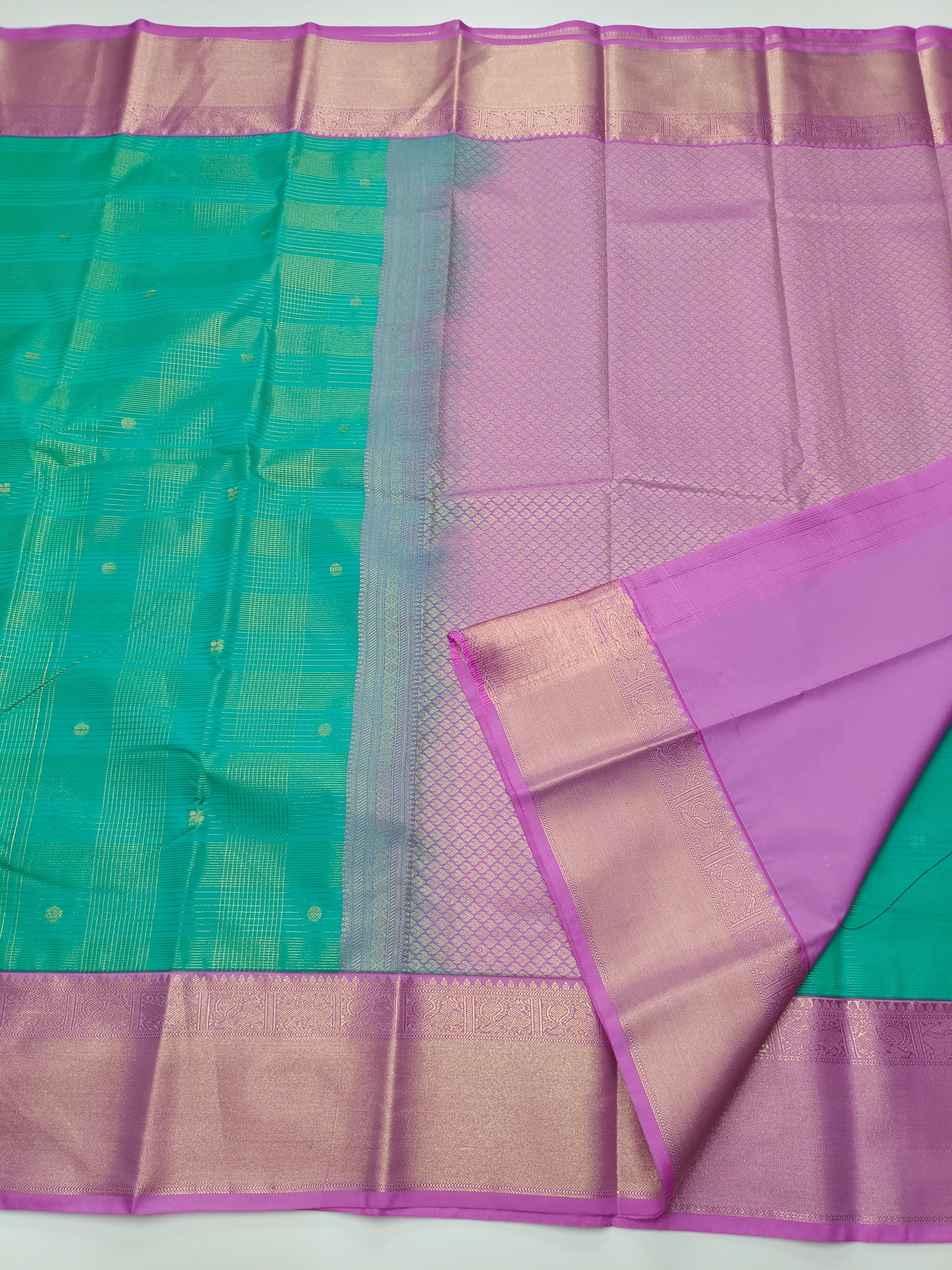 KANCHIPURAM SEMI SILK SAREE